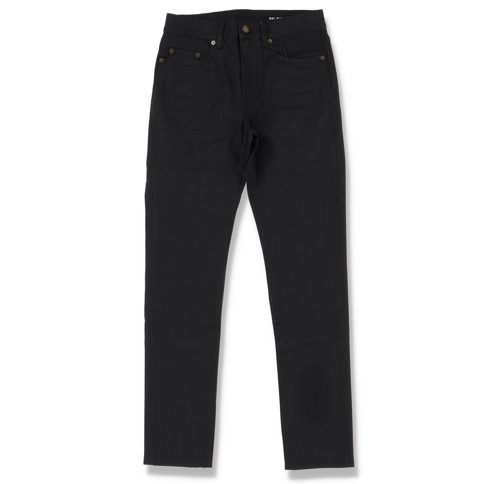 Saint Laurent Paris D21 Worn Black Mid-Rise Skinny Jeans | Grailed