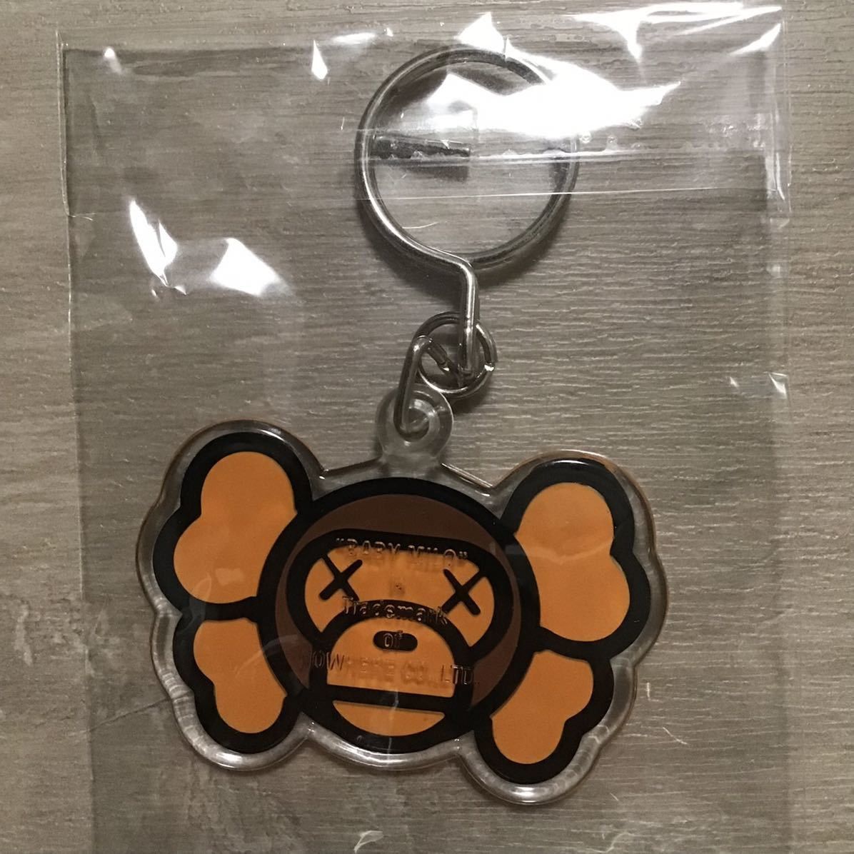 BAPE × KAWS MILO key chain a bathing ape