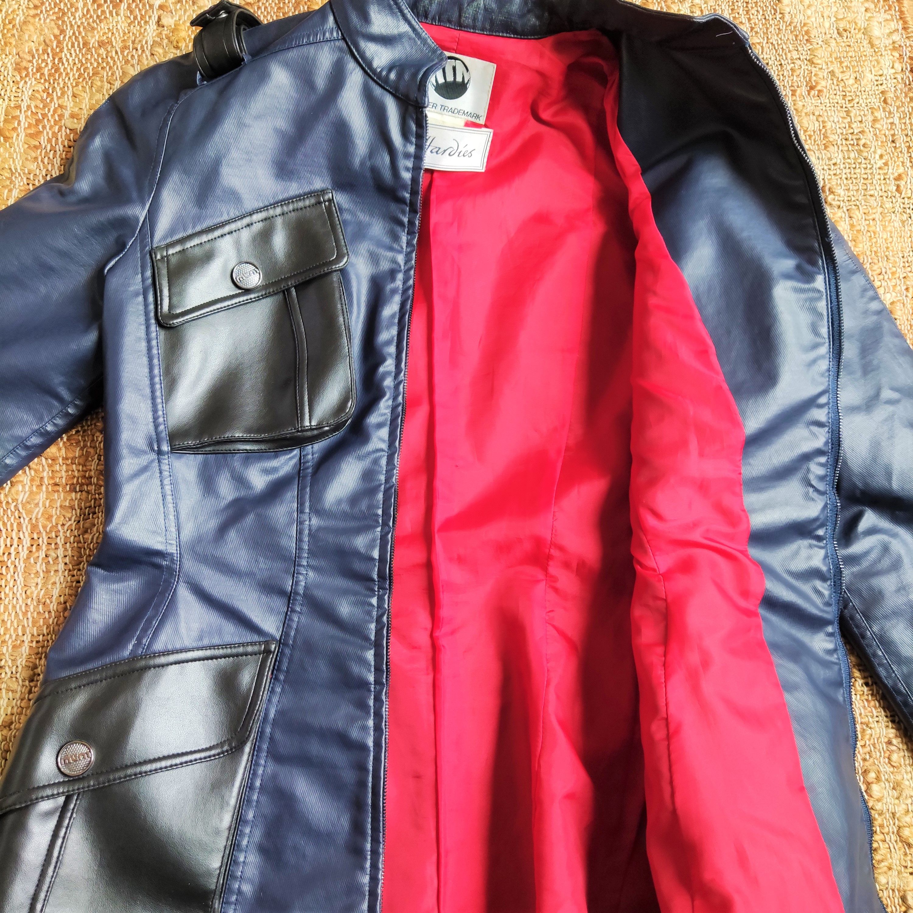 Thierry Mugler Thierry Mugler Motorcycle Vintage PVC Faux Leather Jacket Size L / US 10 / IT 46 - 11 Thumbnail