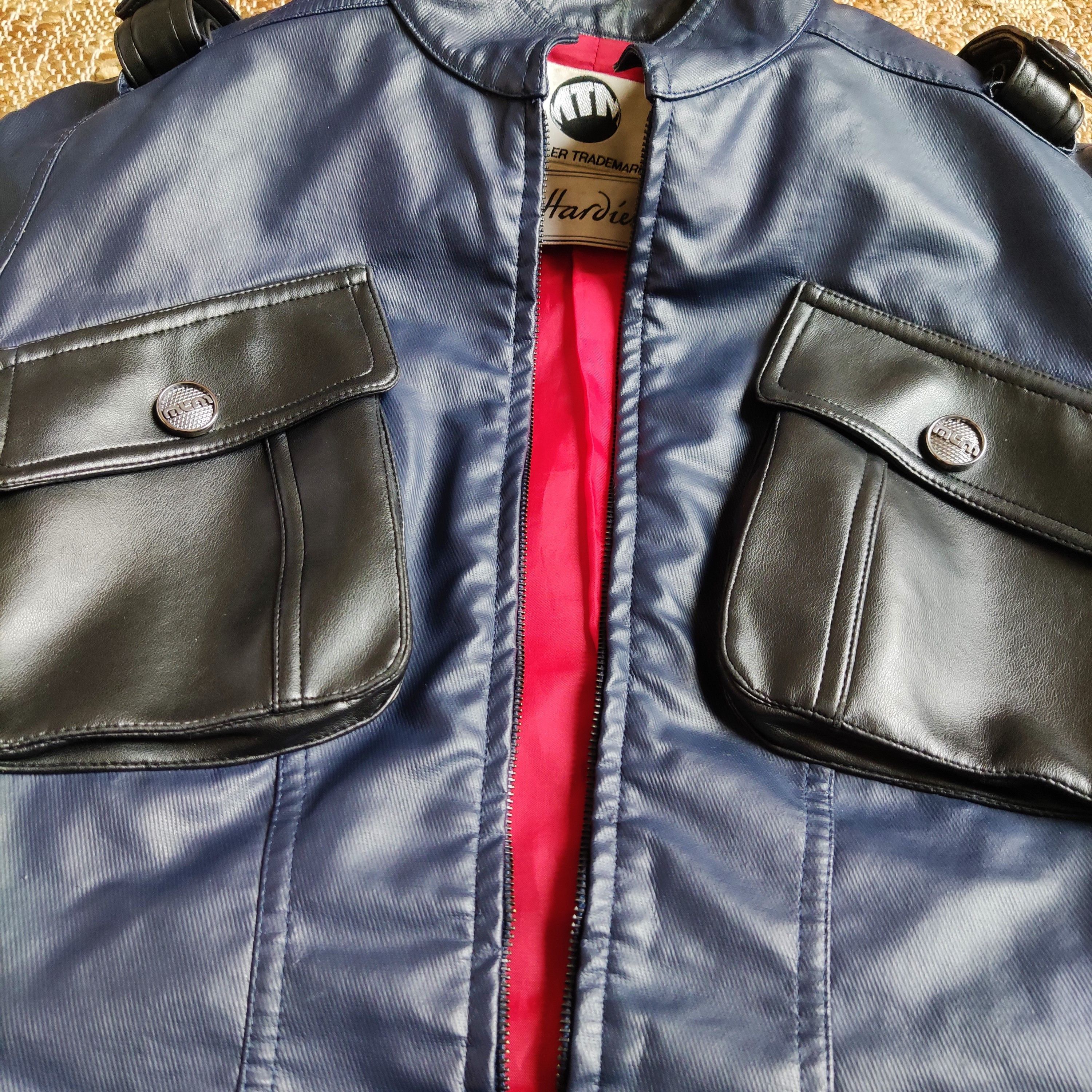 Thierry Mugler Thierry Mugler Motorcycle Vintage PVC Faux Leather Jacket Size L / US 10 / IT 46 - 12 Thumbnail