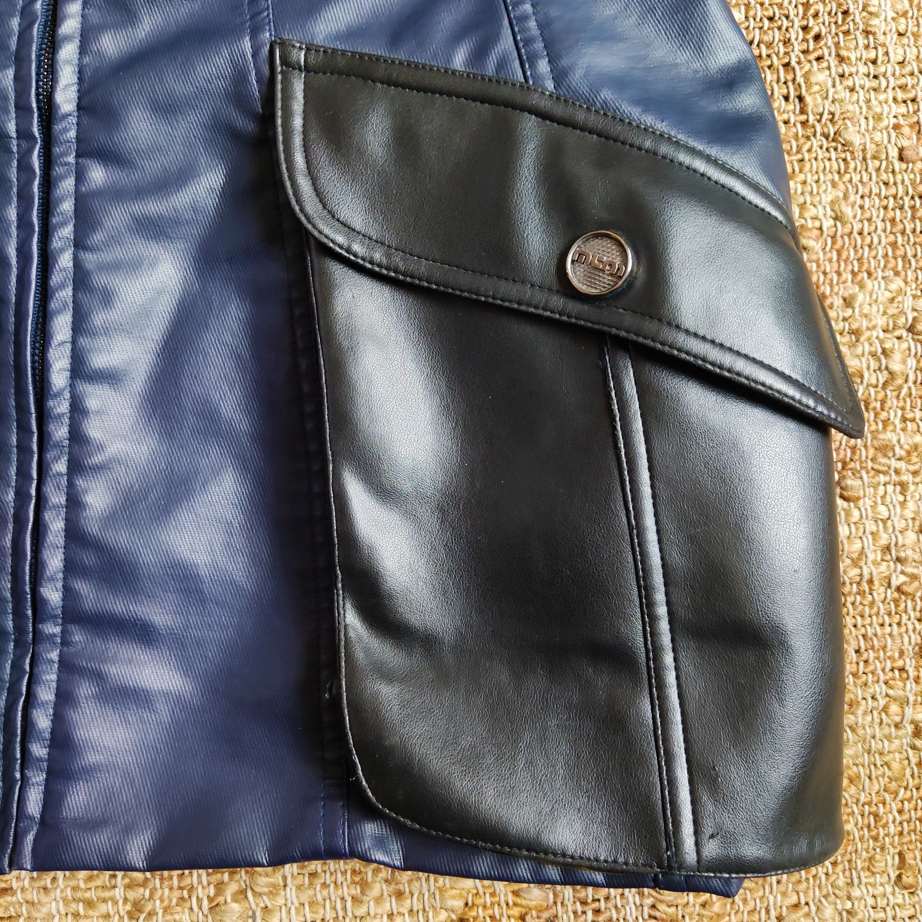 Thierry Mugler Thierry Mugler Motorcycle Vintage PVC Faux Leather Jacket Size L / US 10 / IT 46 - 9 Thumbnail