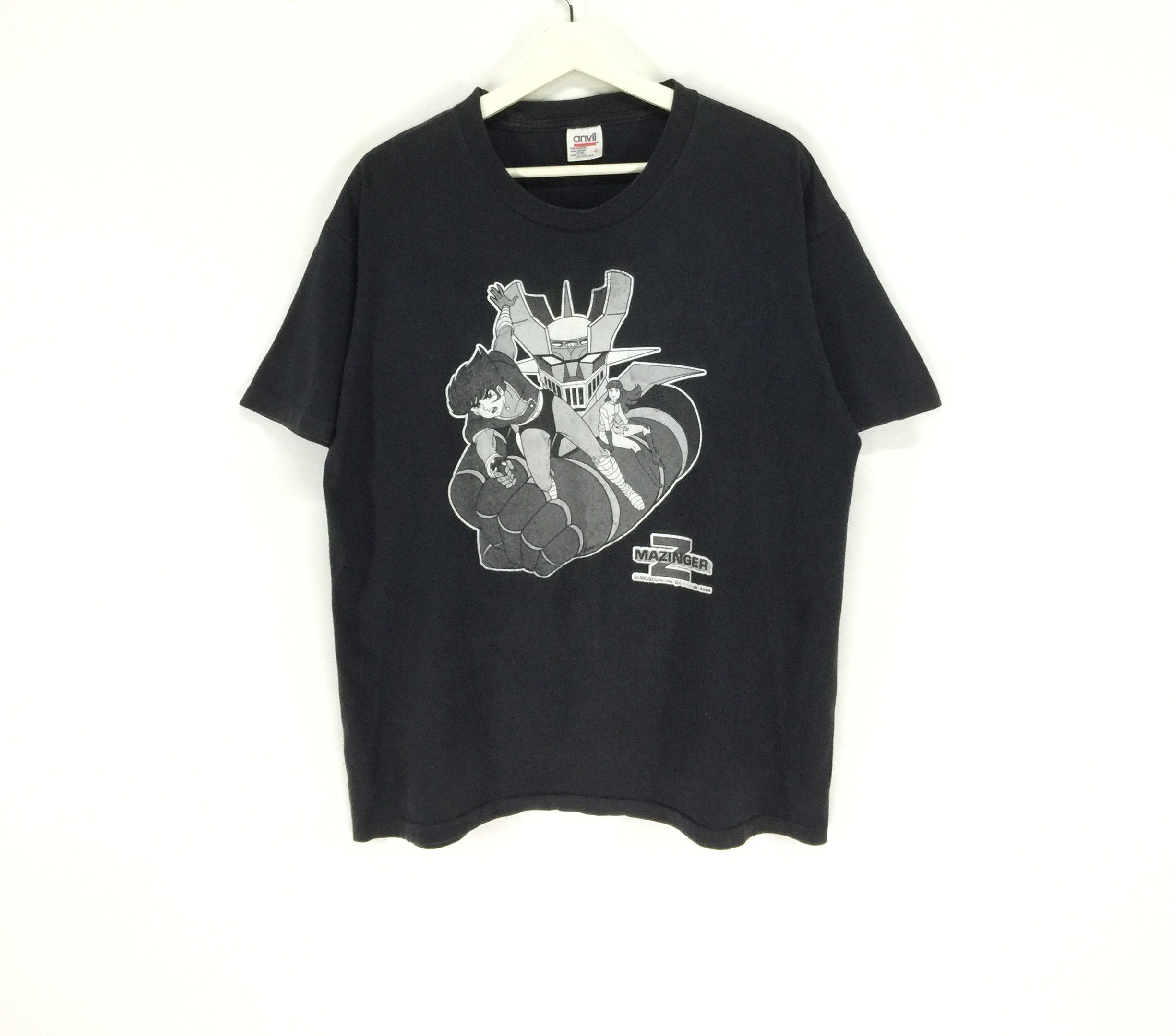 Anime × Vintage Mazinger Z go nagai japanese robot anime vintage shirt Size US L / EU 52-54 / 3 - 1 Thumbnail