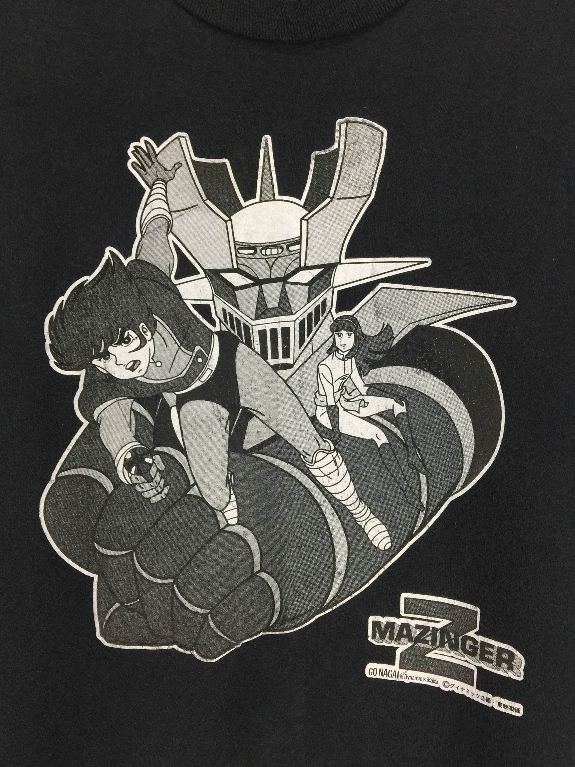 Anime × Vintage Mazinger Z go nagai japanese robot anime vintage shirt Size US L / EU 52-54 / 3 - 3 Thumbnail