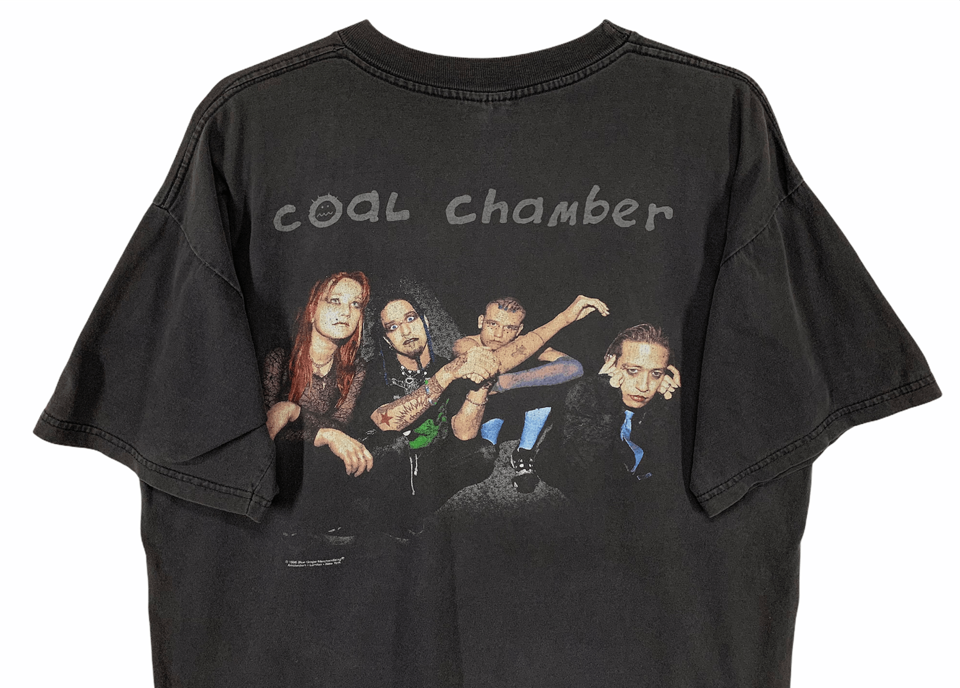 Band Tees × Vintage Coal chamber line up nu metal vtg 90s blue grape shirt Size US L / EU 52-54 / 3 - 4 Thumbnail