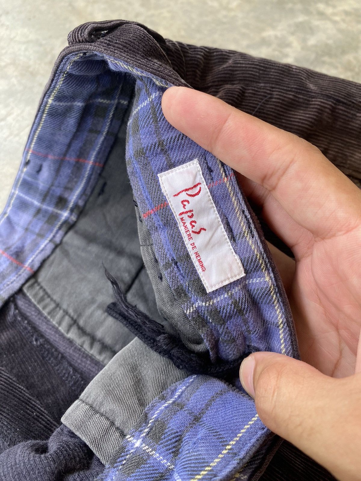 Yohji Yamamoto JAPANESE DESIGNER PAPA’S BAGGY CORDUROY PANTS INSPIRED YOHJI Size US 28 / EU 44 - 11 Thumbnail