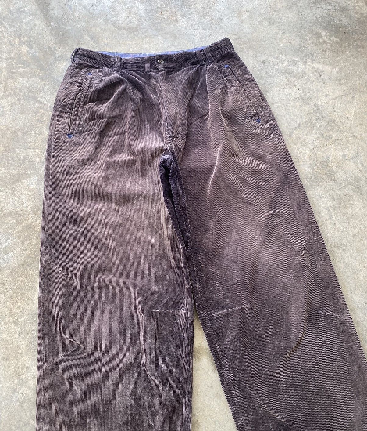 Yohji Yamamoto JAPANESE DESIGNER PAPA’S BAGGY CORDUROY PANTS INSPIRED YOHJI Size US 28 / EU 44 - 5 Thumbnail