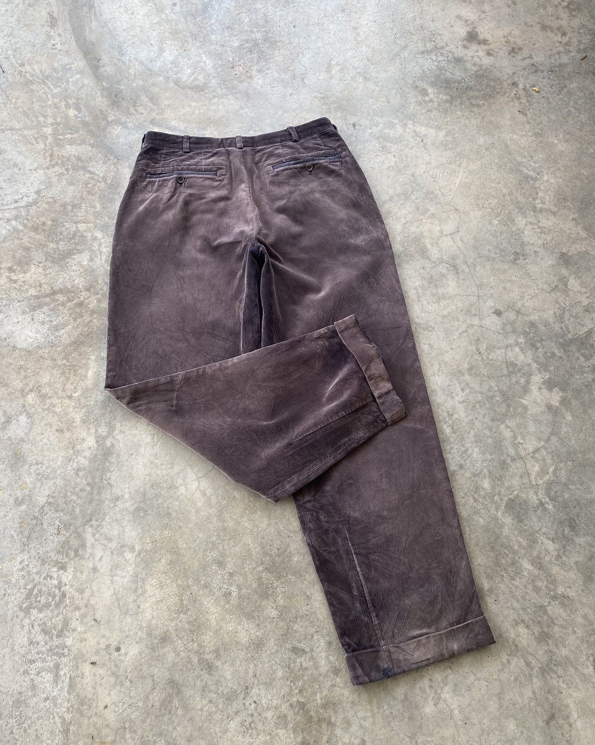 Yohji Yamamoto JAPANESE DESIGNER PAPA’S BAGGY CORDUROY PANTS INSPIRED YOHJI Size US 28 / EU 44 - 7 Thumbnail