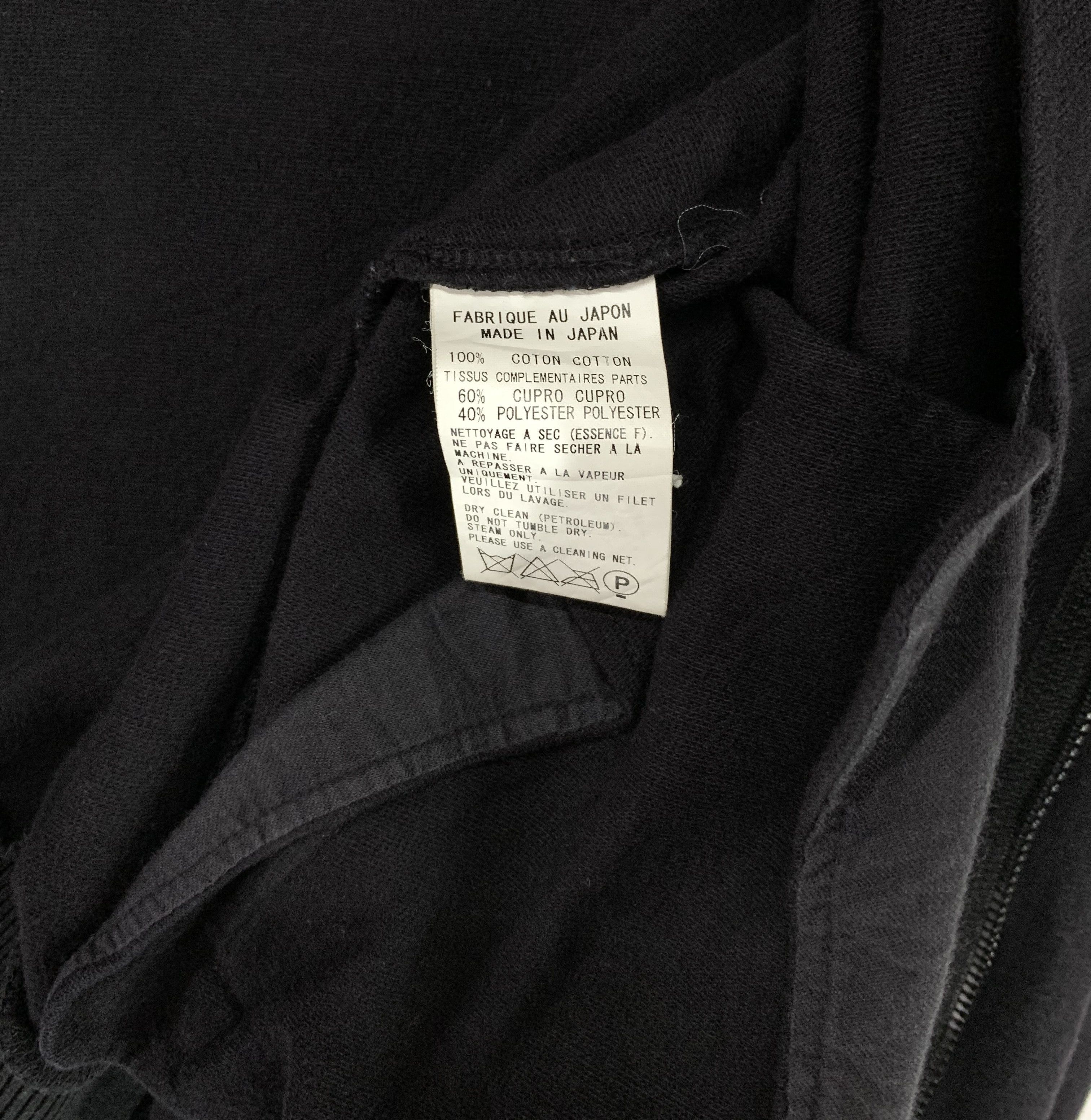 Y's × Yohji Yamamoto Y's Yohji yamamoto black asymmetrical cropped jacket Size US S / EU 44-46 / 1 - 9 Thumbnail