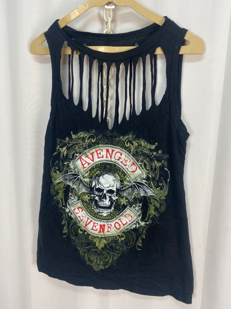 Band Tees Evenged sevenfold printed tanktop shirt Size S / US 4 / IT 40 - 4 Thumbnail