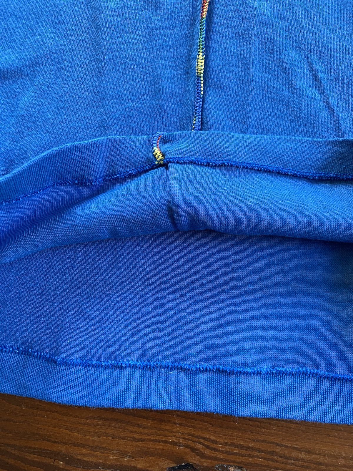 Fruit Of The Loom Vintage 70’s Fruit of the Loom 5 Fingers Rainbow Seam Polo Size US M / EU 48-50 / 2 - 9 Thumbnail