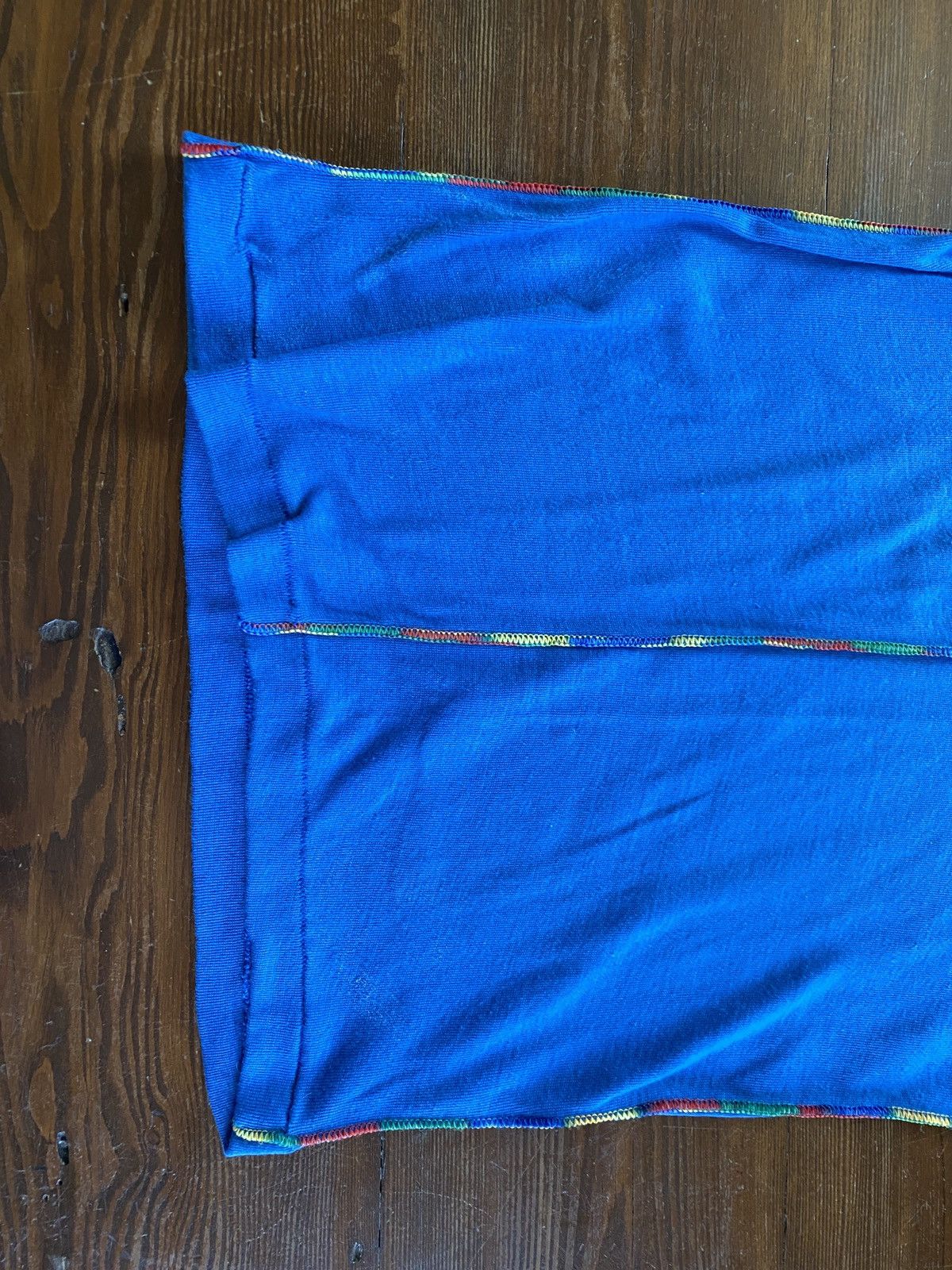 Fruit Of The Loom Vintage 70’s Fruit of the Loom 5 Fingers Rainbow Seam Polo Size US M / EU 48-50 / 2 - 6 Thumbnail
