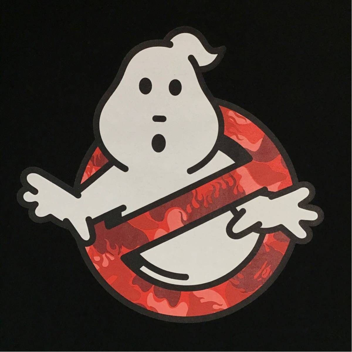 Bape 🔥NFS limited🔥 Ghostbusters BAPE fire camo T-shirt ape NIGO Size US M / EU 48-50 / 2 - 2 Thumbnail