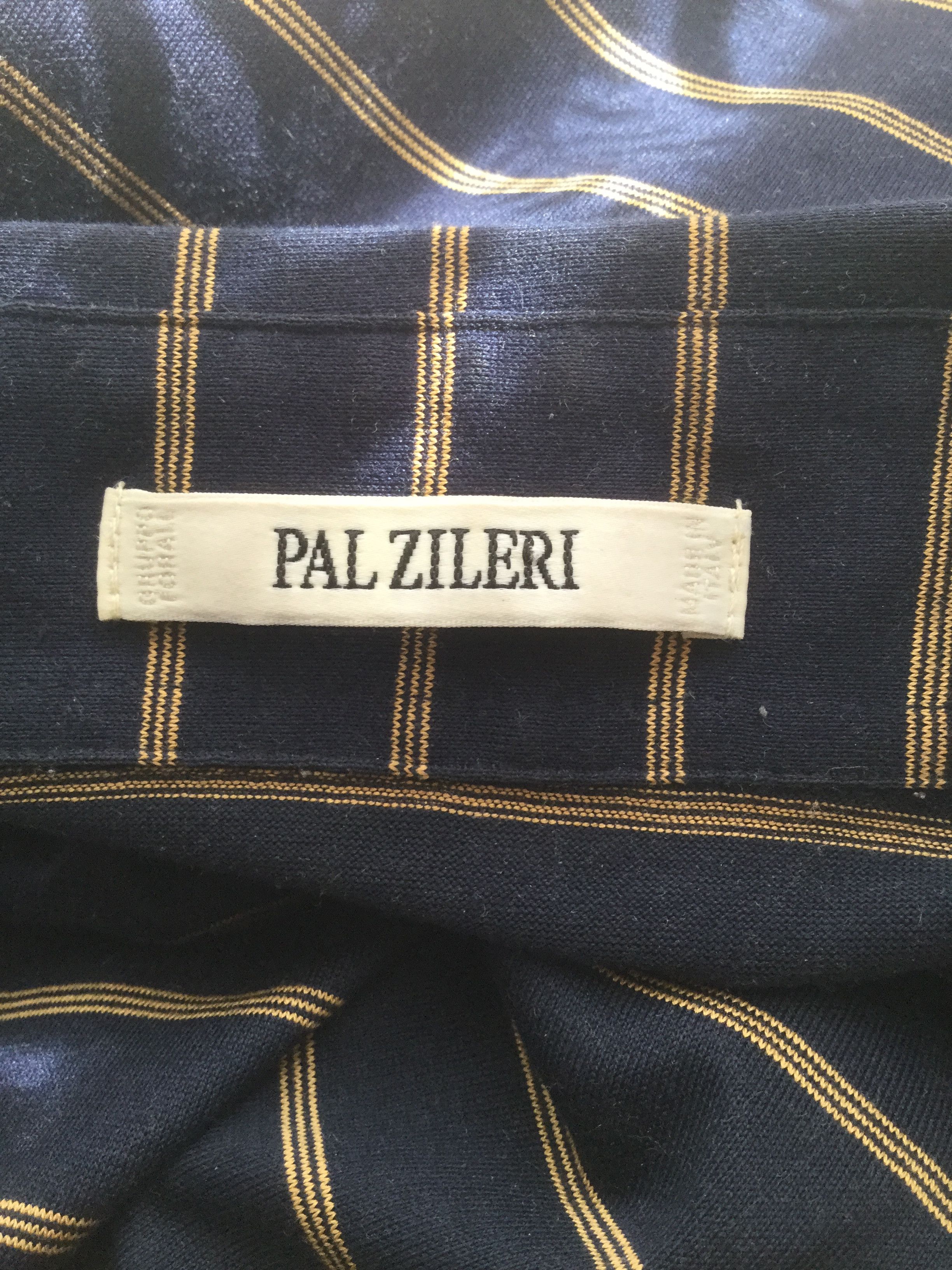 Pal Zileri Blue polo shirt.Like Saint Laurent or Prada Size US S / EU 44-46 / 1 - 3 Thumbnail