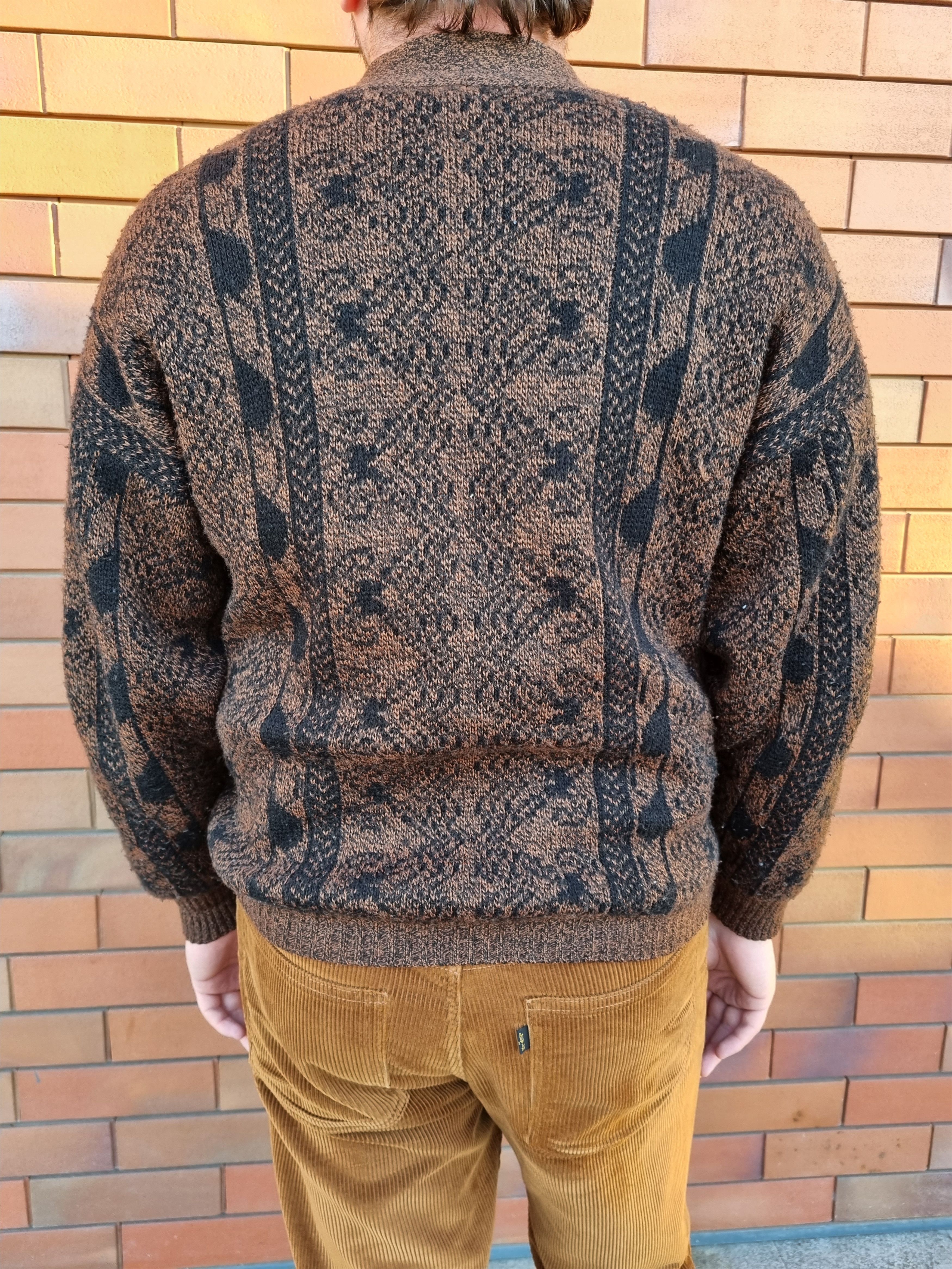 Tundra 70s Knitwear Wool Vintage Beautiful Cardigan TUNDRA style Size US M / EU 48-50 / 2 - 15 Thumbnail