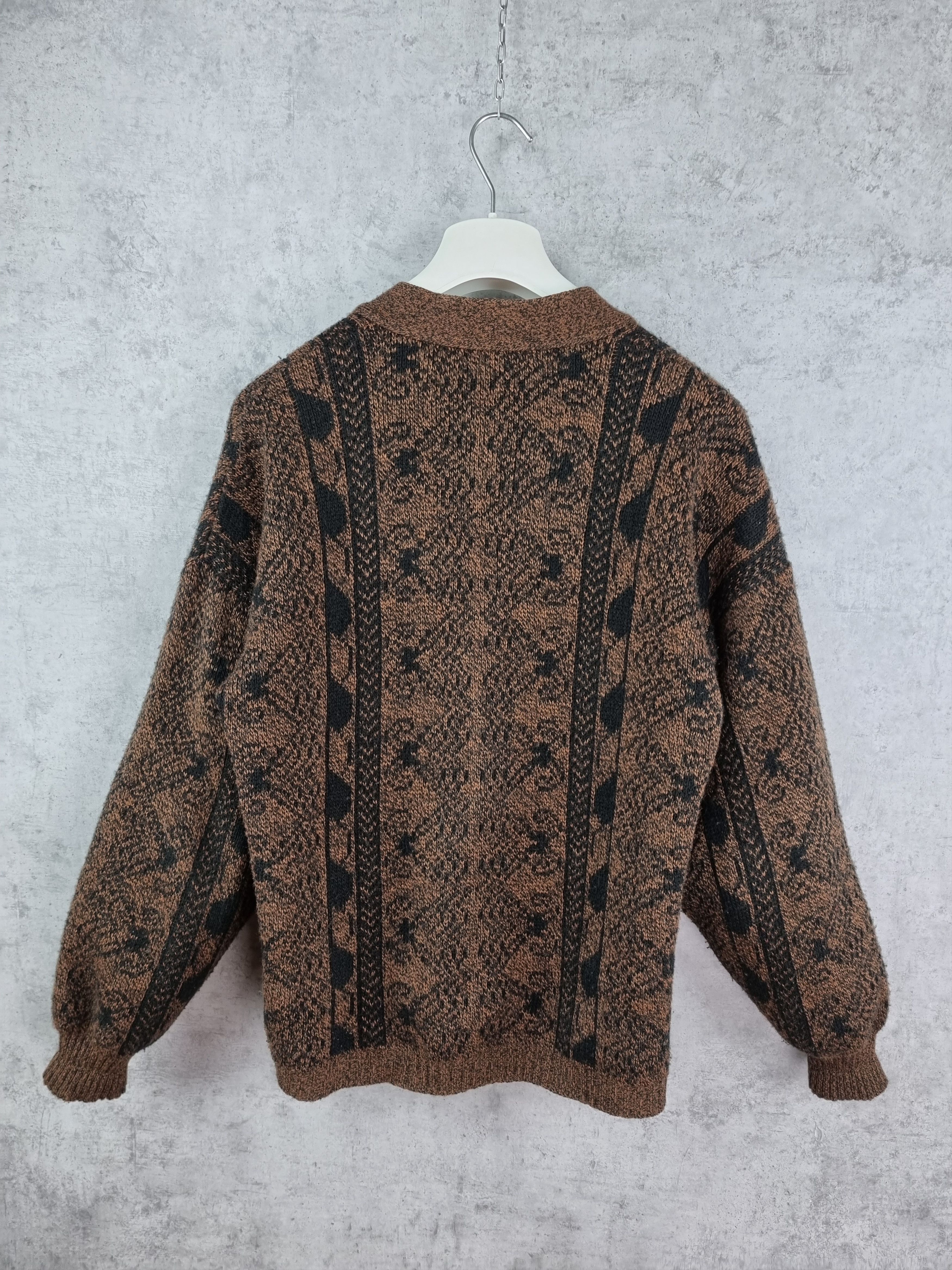 Tundra 70s Knitwear Wool Vintage Beautiful Cardigan TUNDRA style Size US M / EU 48-50 / 2 - 3 Thumbnail