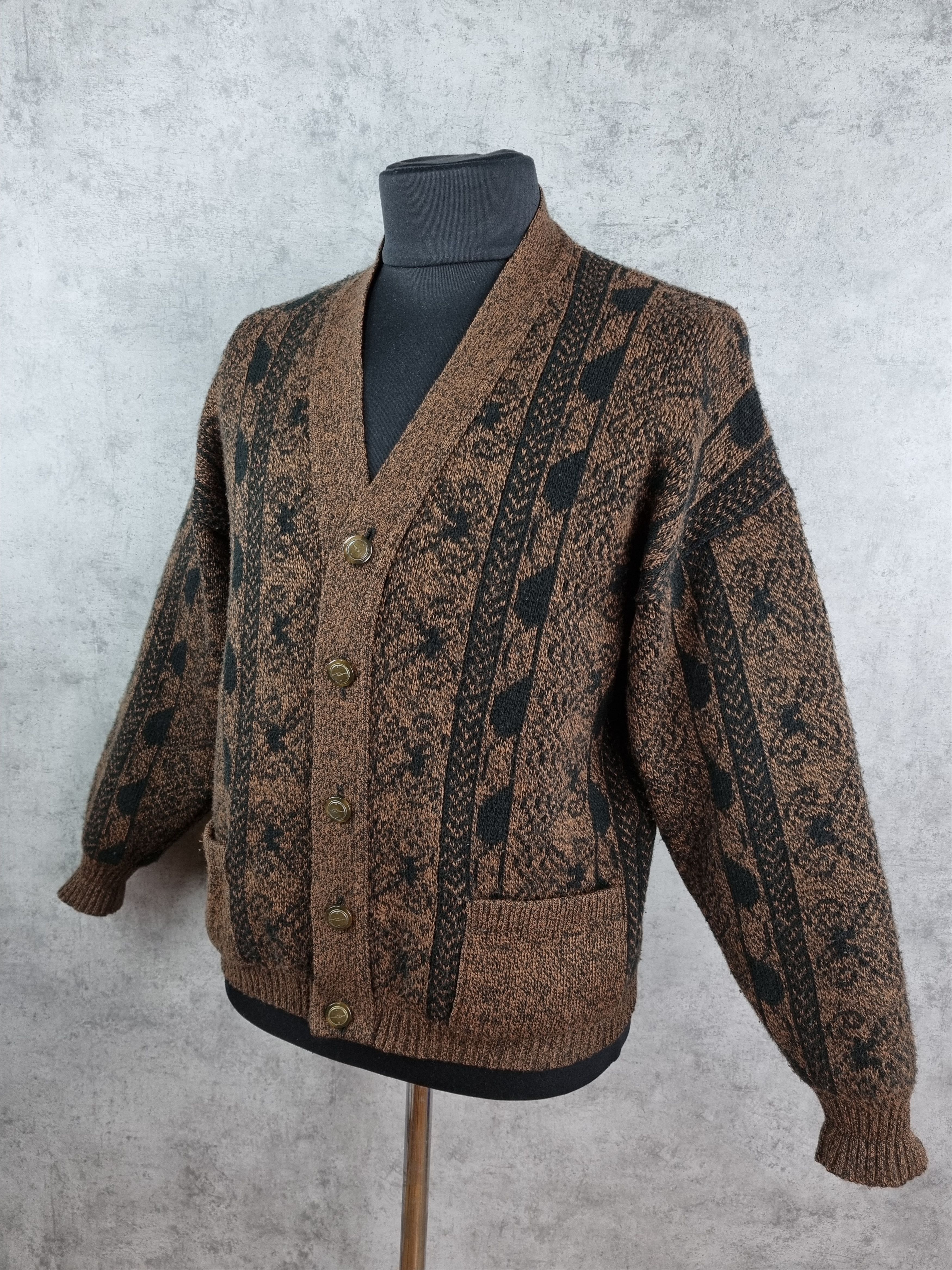 Tundra 70s Knitwear Wool Vintage Beautiful Cardigan TUNDRA style Size US M / EU 48-50 / 2 - 4 Thumbnail