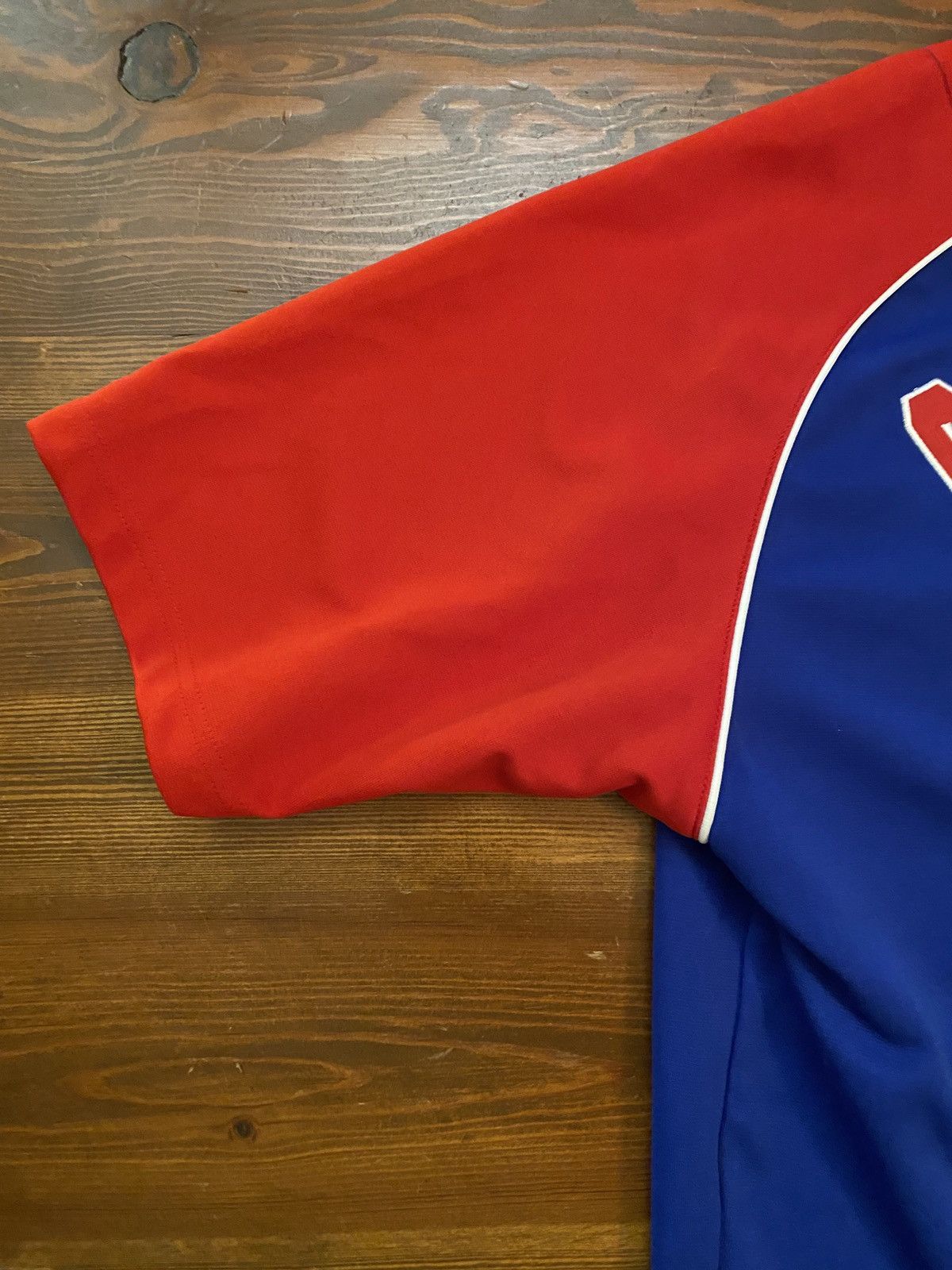 MLB 2004 Nomar Garciaparra Chicago Cubs True Fan Patch Jersey Size US L / EU 52-54 / 3 - 9 Thumbnail
