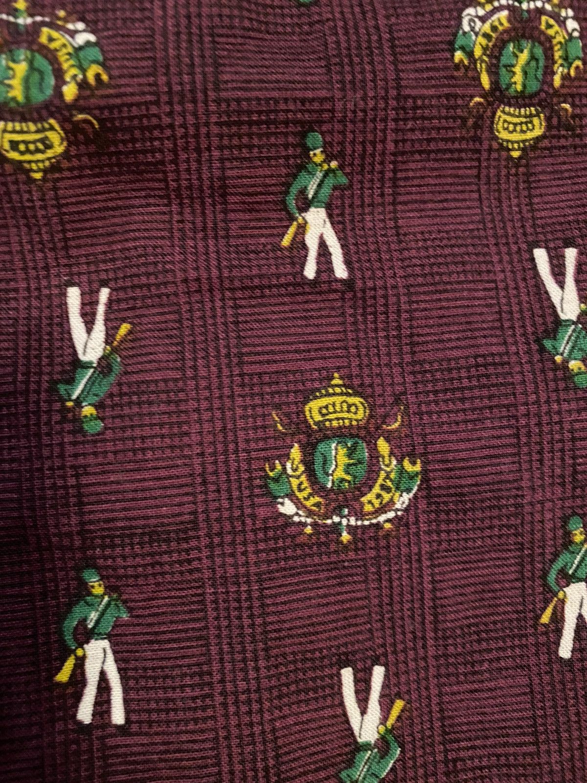 Vintage Vintage 80’s Hunter & Crest All Over Long Sleeve Button Up Size US S / EU 44-46 / 1 - 11 Thumbnail