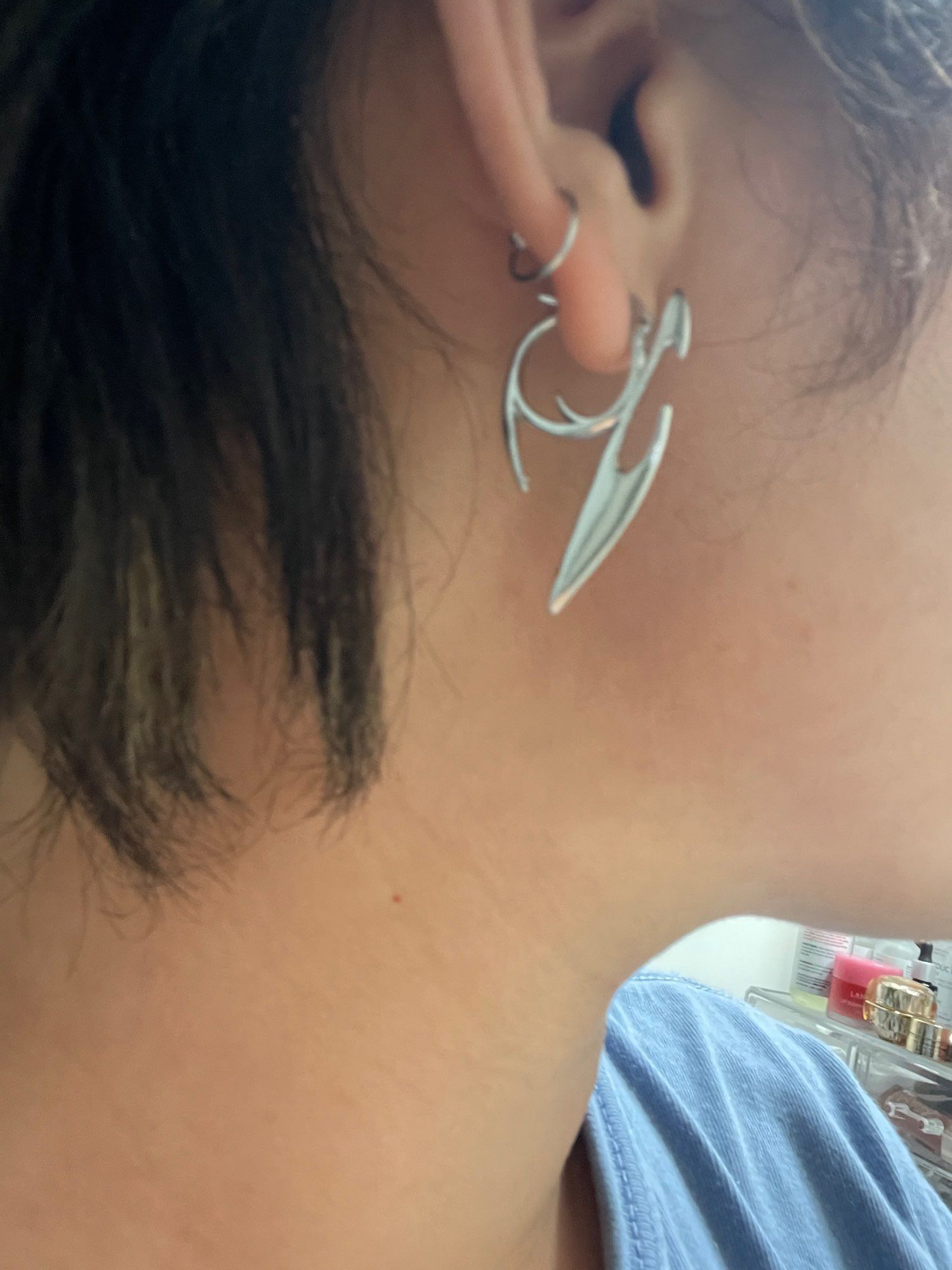 Other Blade C Shape Earring Size ONE SIZE - 2 Thumbnail