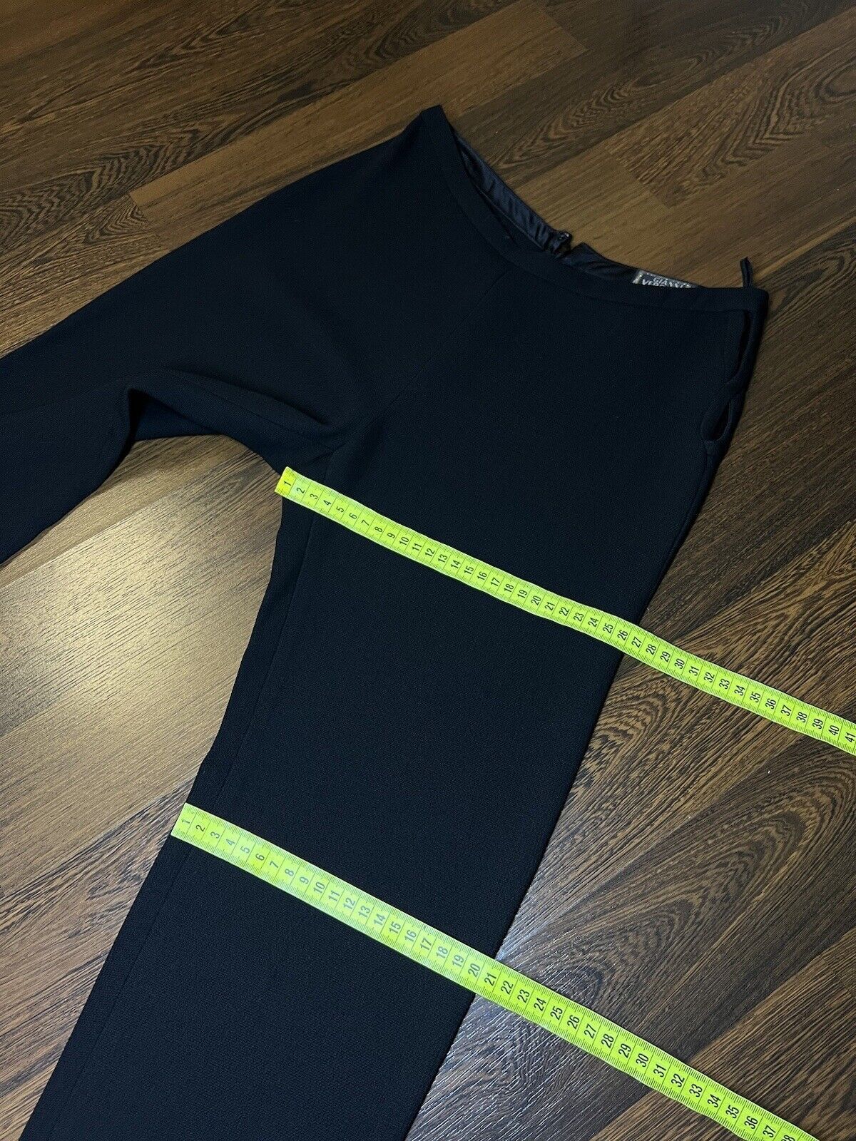 Versace GIANNI VERSACE Pants Vintage Black Size 40 Size 27" / US 4 / IT 40 - 13 Thumbnail