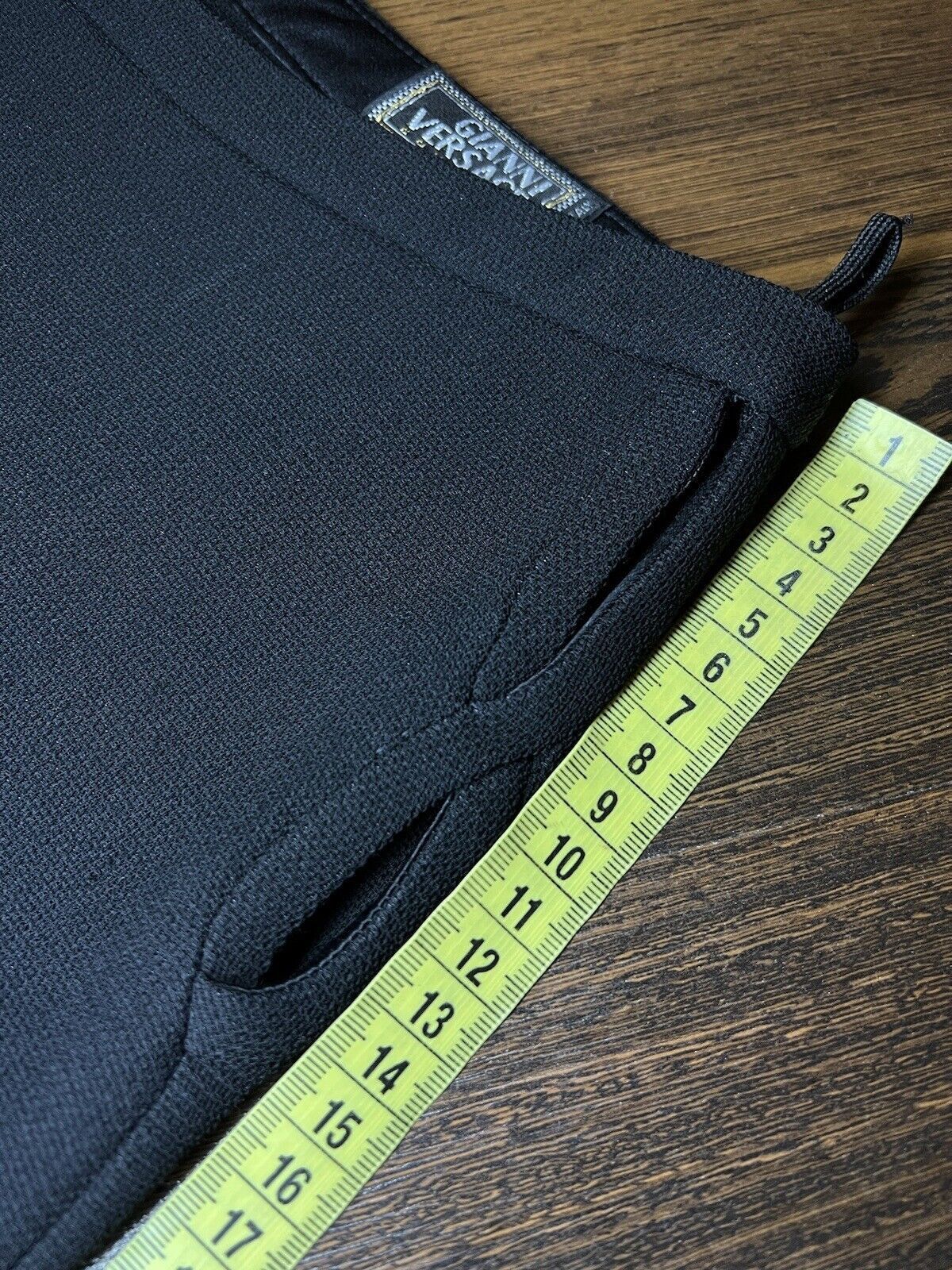 Versace GIANNI VERSACE Pants Vintage Black Size 40 Size 27" / US 4 / IT 40 - 15 Thumbnail