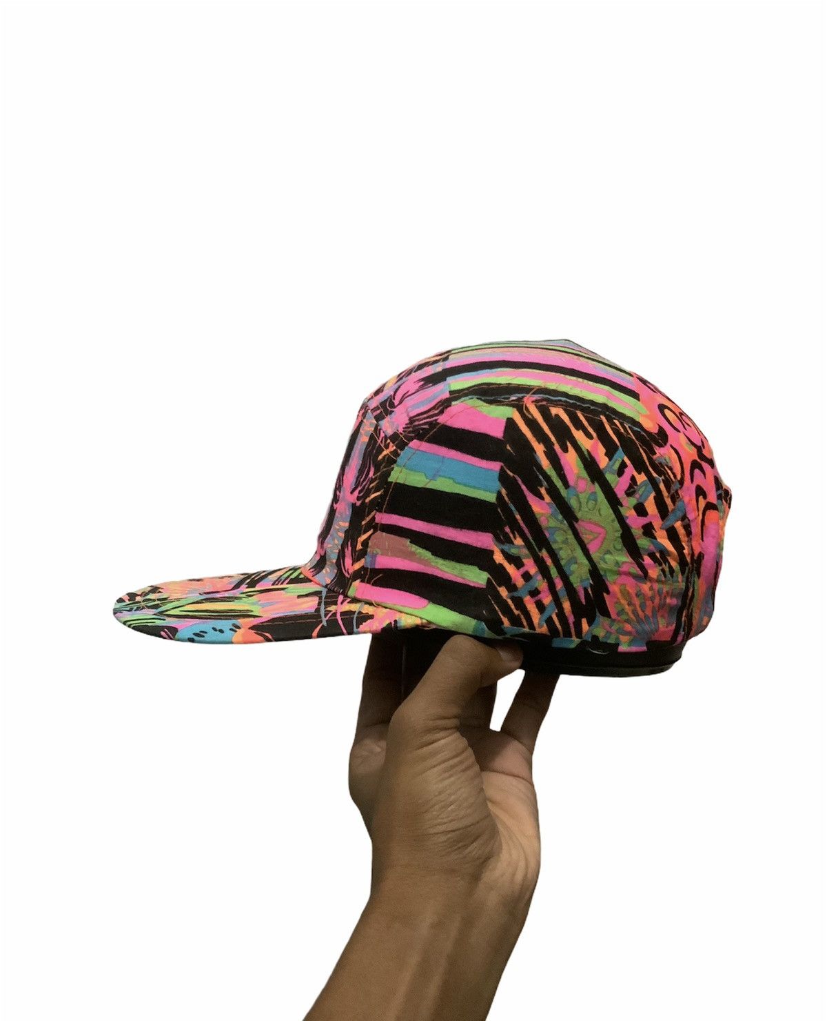 If Six Was Nine 5 Panel Native Printed Streetwear Hat Size ONE SIZE - 5 Thumbnail