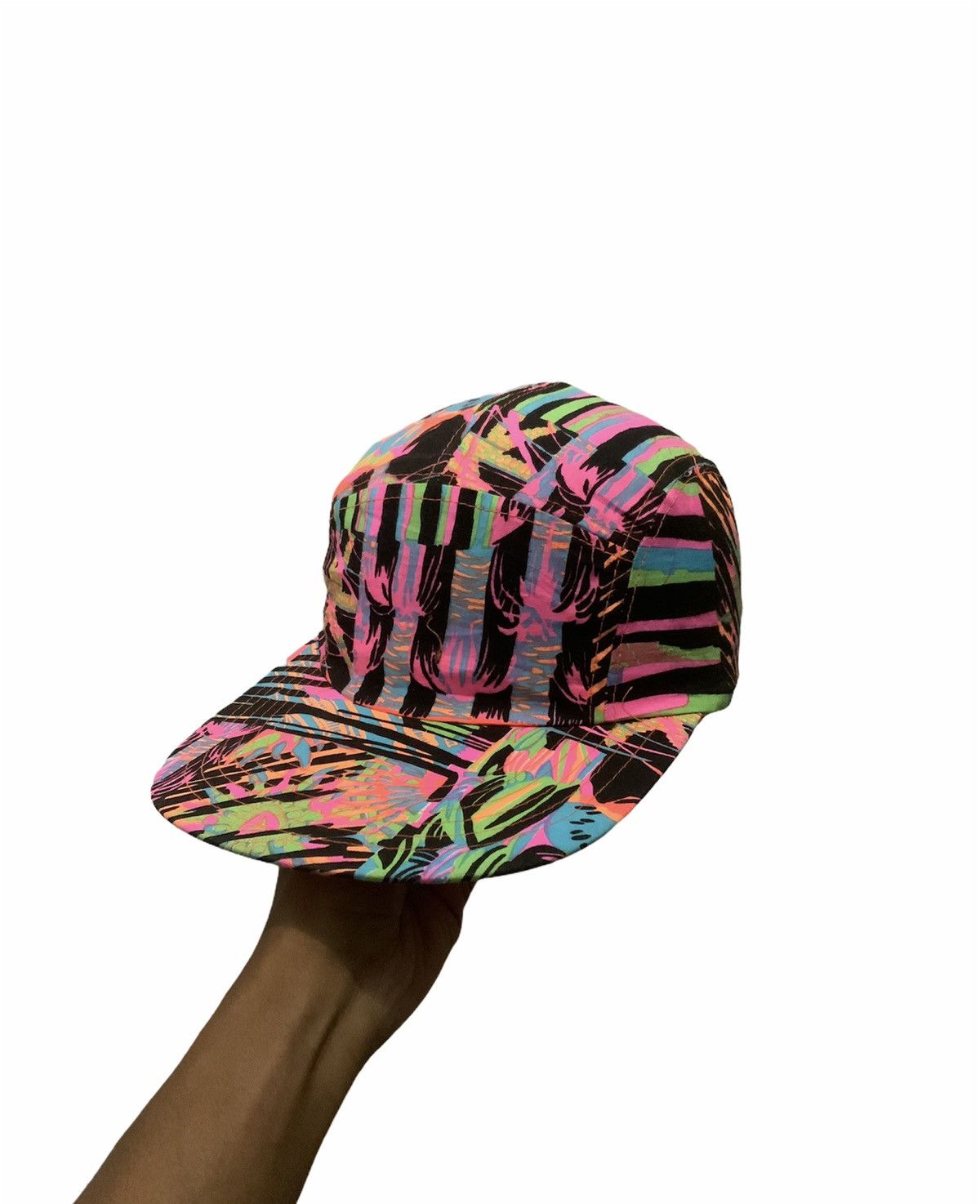 image of Art x Avant Garde 5 Panel Native Printed Avant Garde Streetwear Hat, Men's