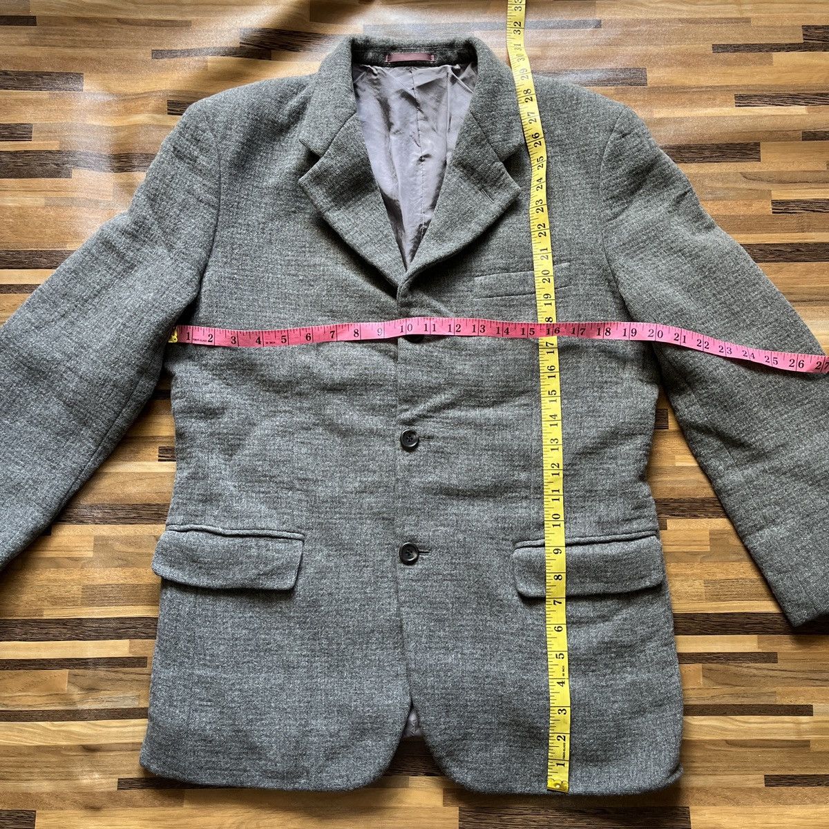 Issey Miyake × Vintage Issey Miyake Men Blazer Suits Vintage IM Men Size US L / EU 52-54 / 3 - 4 Thumbnail