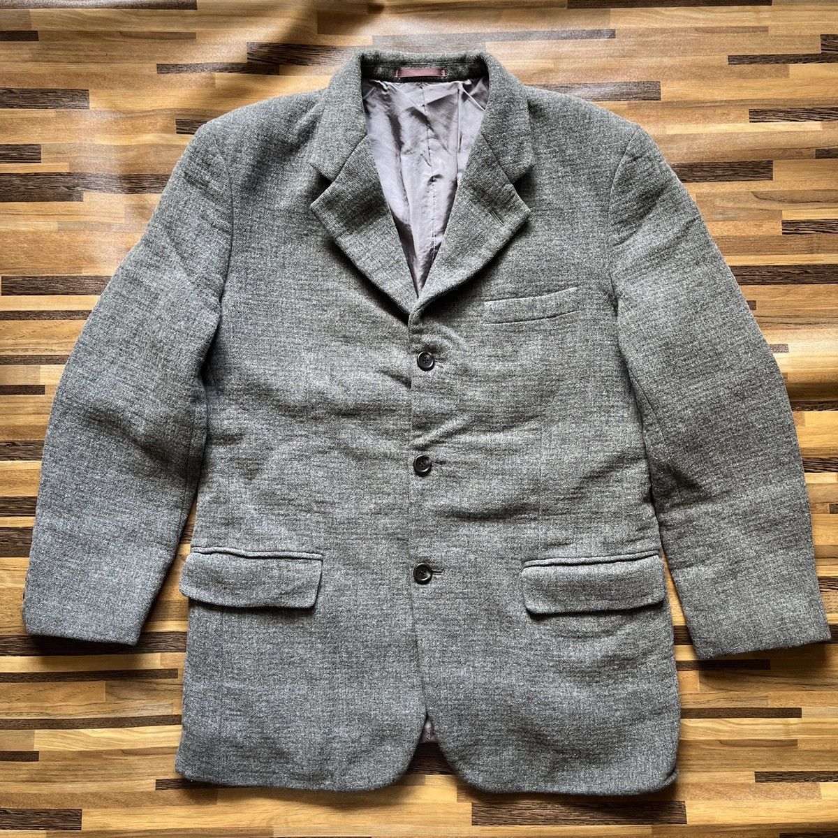 Issey Miyake × Vintage Issey Miyake Men Blazer Suits Vintage IM Men Size US L / EU 52-54 / 3 - 12 Thumbnail