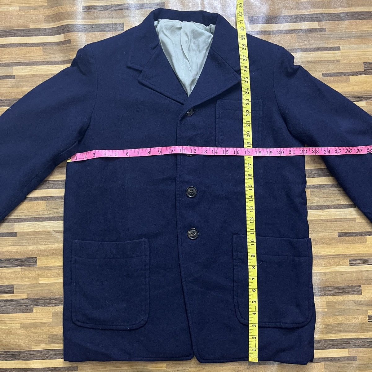 Vintage × Y's × Yohji Yamamoto Yohji Yamamoto Japan Vintage Wool Blazzer Jacket Size US XL / EU 56 / 4 - 4 Thumbnail