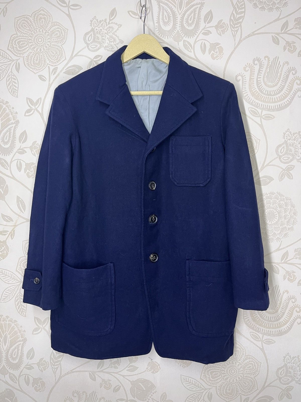 Vintage × Y's × Yohji Yamamoto Yohji Yamamoto Japan Vintage Wool Blazzer Jacket Size US XL / EU 56 / 4 - 21 Thumbnail