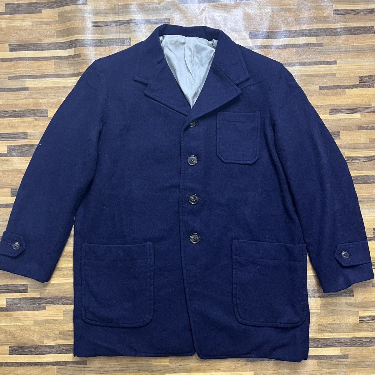Vintage × Y's × Yohji Yamamoto Yohji Yamamoto Japan Vintage Wool Blazzer Jacket Size US XL / EU 56 / 4 - 18 Thumbnail