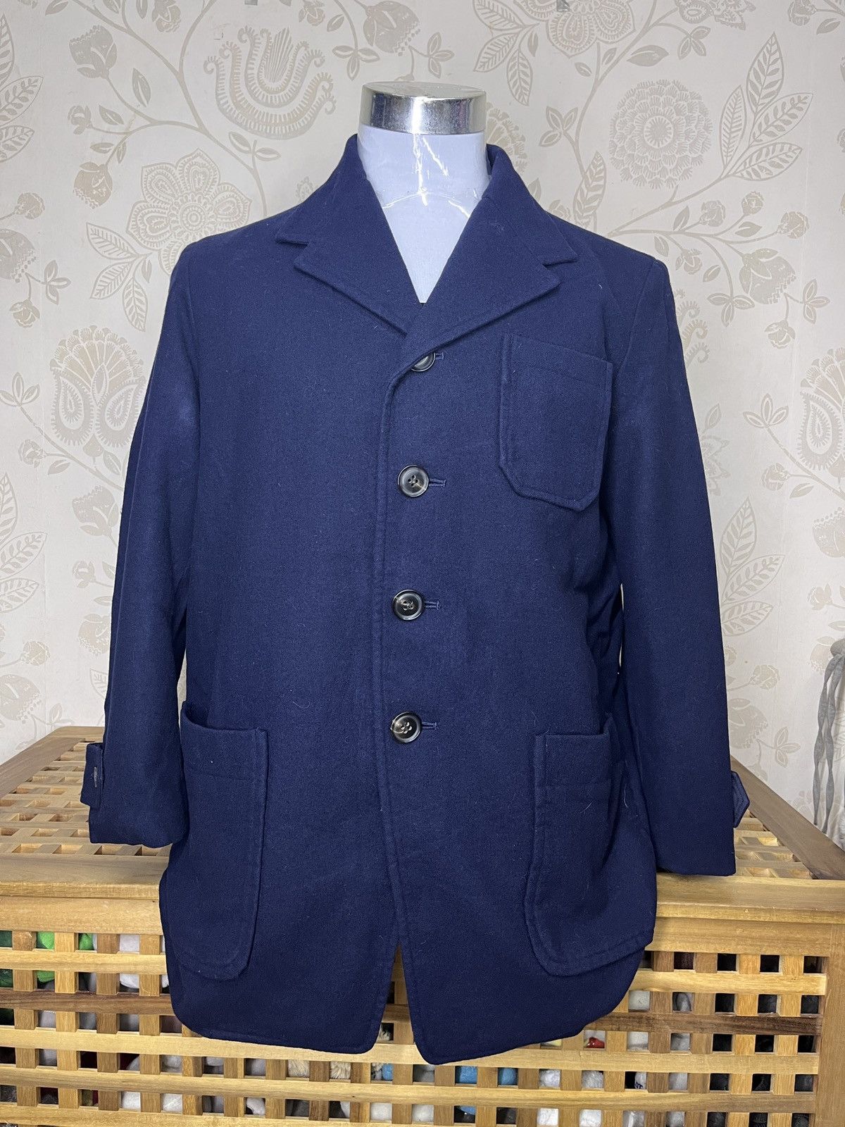 Vintage × Y's × Yohji Yamamoto Yohji Yamamoto Japan Vintage Wool Blazzer Jacket Size US XL / EU 56 / 4 - 19 Thumbnail