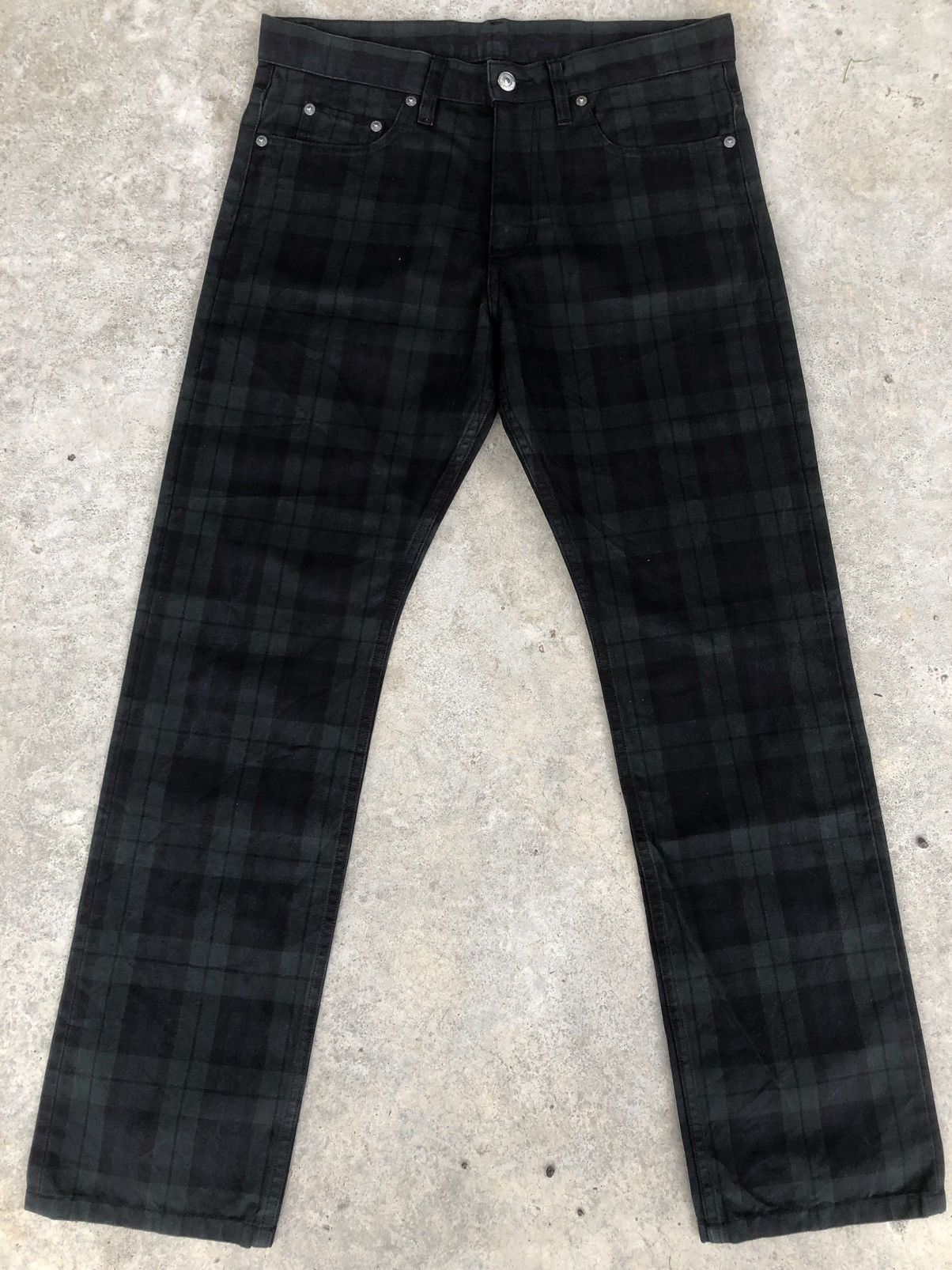 BEAUTY&YOUTH united arrows x beauty & youth plaid jeans Size US 32 / EU 48 - 1 Thumbnail