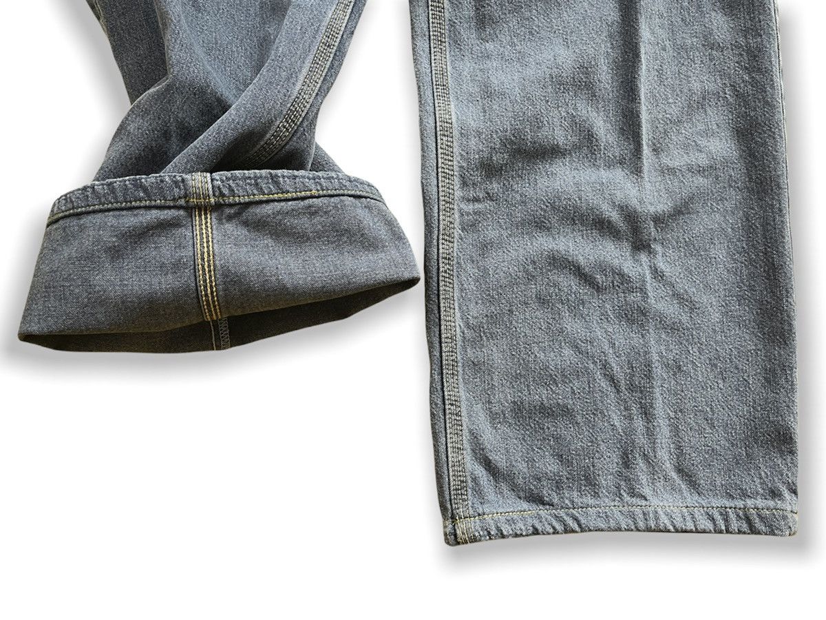 Fiorucci × Vintage BAGGY FIORUCCI ITALY DESIGNER DENIM SAFETY JEANS Size US 28 / EU 44 - 10 Thumbnail