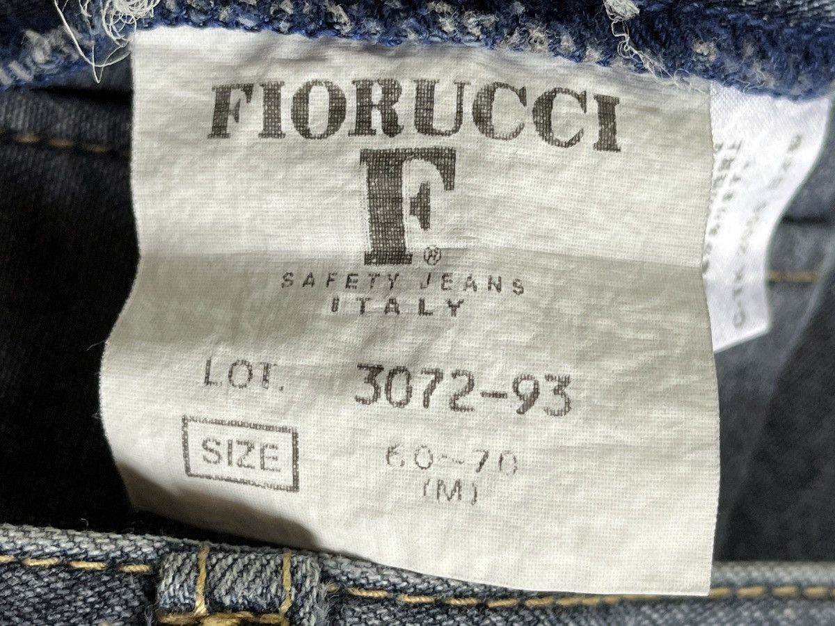 Fiorucci × Vintage BAGGY FIORUCCI ITALY DESIGNER DENIM SAFETY JEANS Size US 28 / EU 44 - 8 Thumbnail