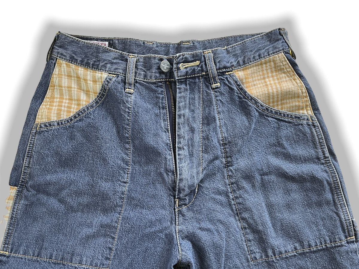 Fiorucci × Vintage BAGGY FIORUCCI ITALY DESIGNER DENIM SAFETY JEANS Size US 28 / EU 44 - 7 Thumbnail