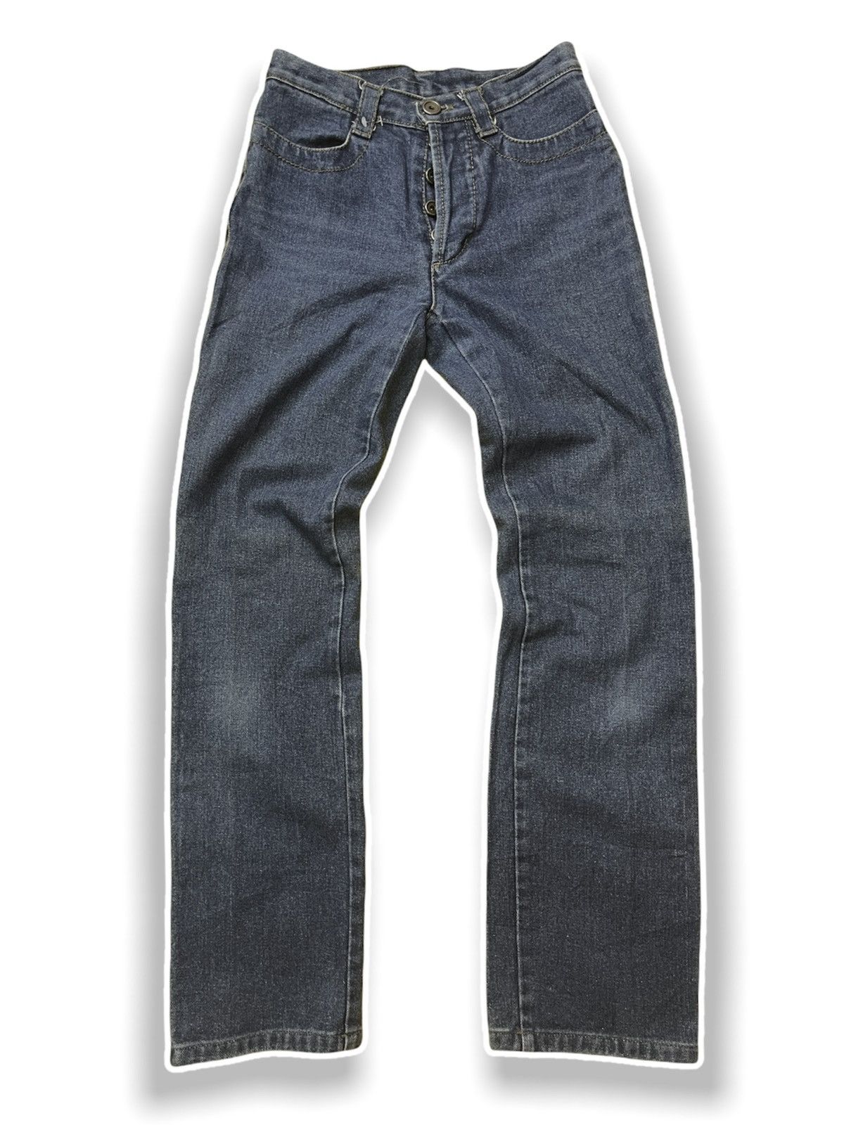 Designer × Dirk Bikkembergs LUXURY DIRK BIKKEMBERGS G8 HEMMOND DENIM BLUE ITALY Size US 28 / EU 44 - 1 Thumbnail