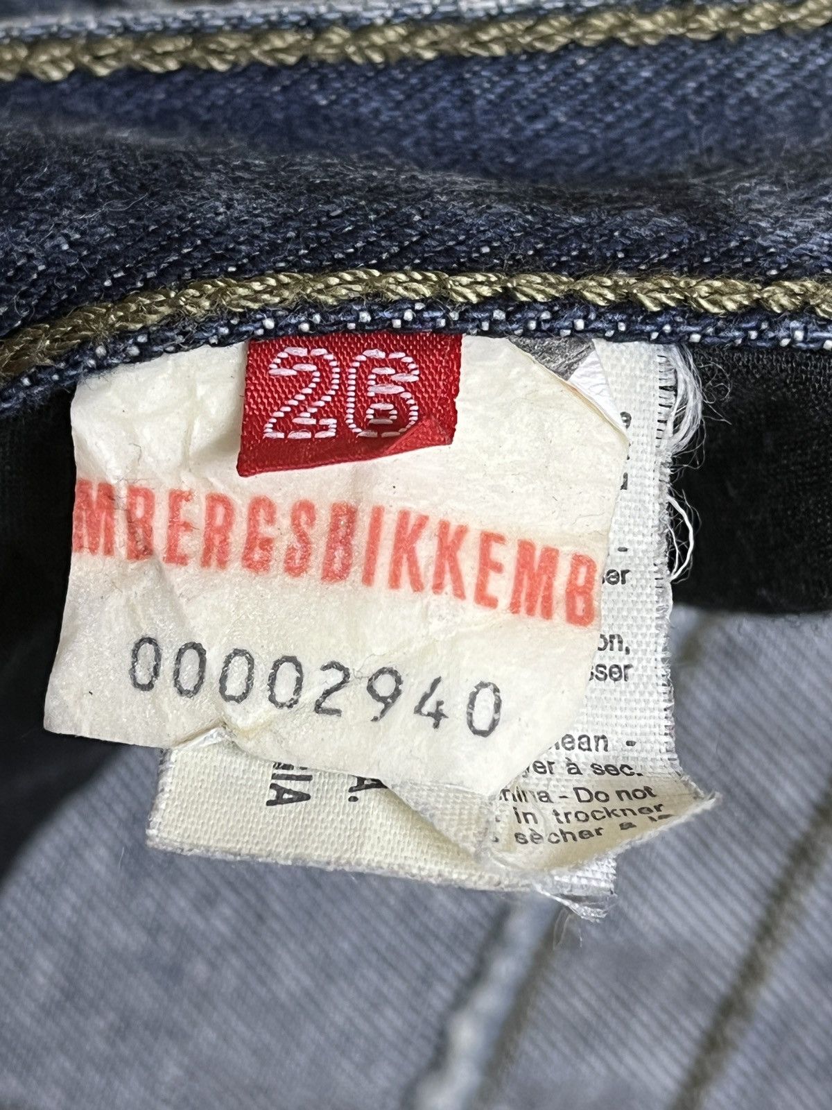 Designer × Dirk Bikkembergs LUXURY DIRK BIKKEMBERGS G8 HEMMOND DENIM BLUE ITALY Size US 28 / EU 44 - 7 Thumbnail