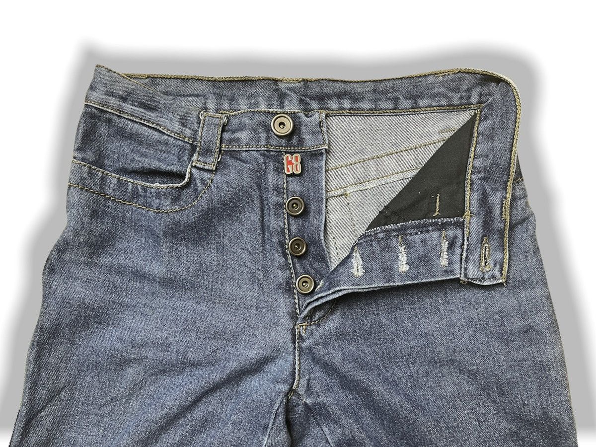Designer × Dirk Bikkembergs LUXURY DIRK BIKKEMBERGS G8 HEMMOND DENIM BLUE ITALY Size US 28 / EU 44 - 6 Thumbnail