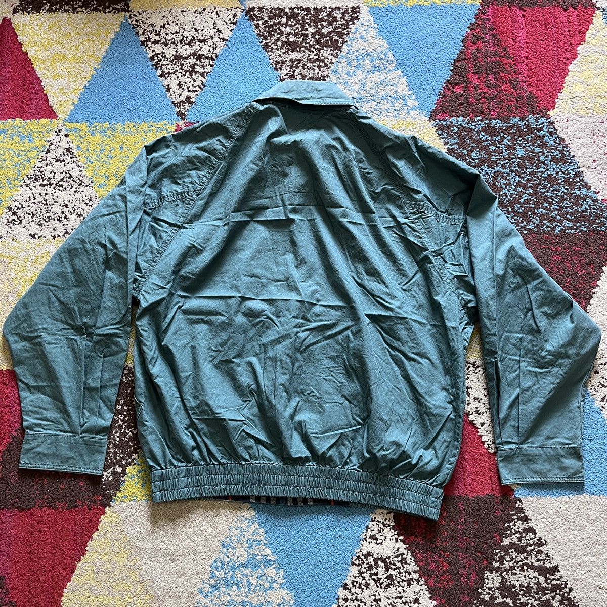 Burberry × Vintage Vintage Burberrys Classic Light Sweater Bomber Jacket Size US M / EU 48-50 / 2 - 13 Thumbnail