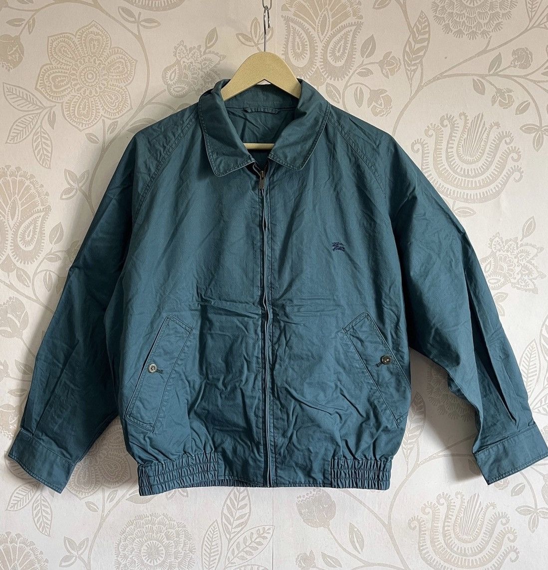 Burberry × Vintage Vintage Burberrys Classic Light Sweater Bomber Jacket Size US M / EU 48-50 / 2 - 1 Thumbnail