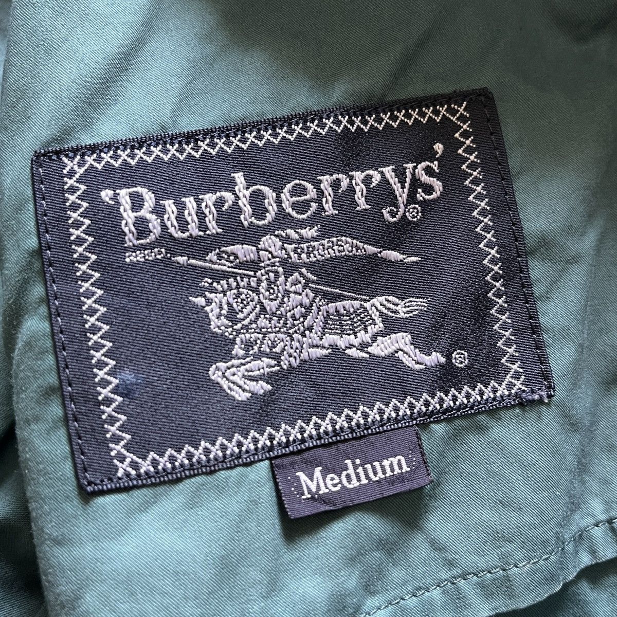 Burberry × Vintage Vintage Burberrys Classic Light Sweater Bomber Jacket Size US M / EU 48-50 / 2 - 10 Thumbnail