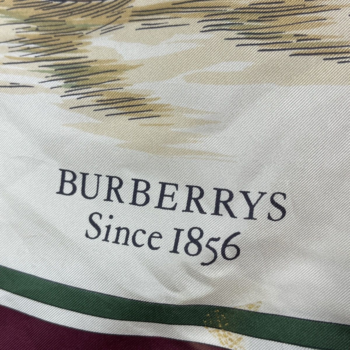 Burberry × Vintage Pure Silk Burberrys Scarves Full Print Vintage Size ONE SIZE - 5 Thumbnail