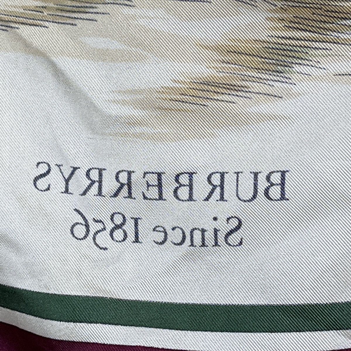 Burberry × Vintage Pure Silk Burberrys Scarves Full Print Vintage Size ONE SIZE - 16 Thumbnail