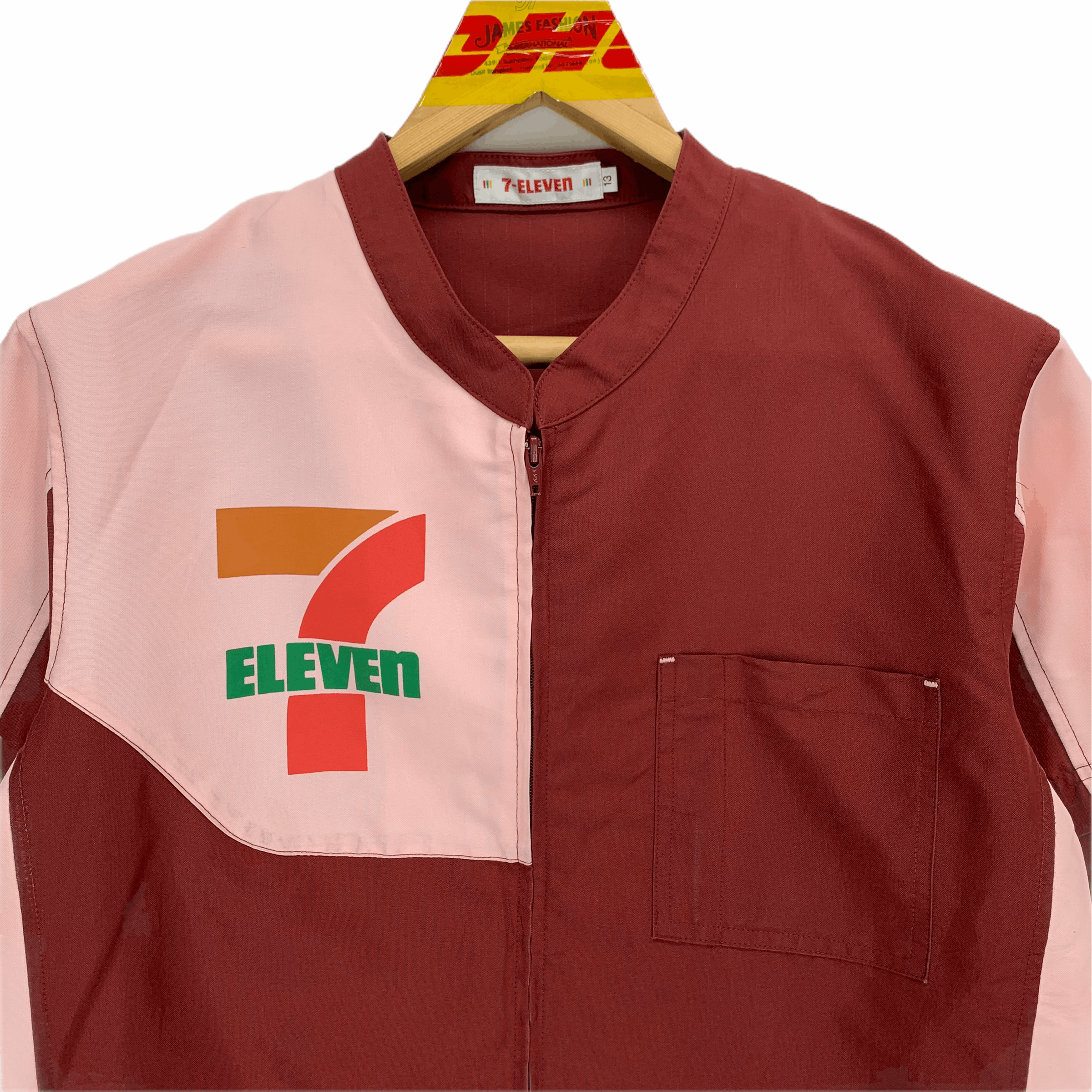 Other Vintage 7Eleven Detachable Sleeve Uniform Jacket #2989-112 Size US S / EU 44-46 / 1 - 2 Thumbnail