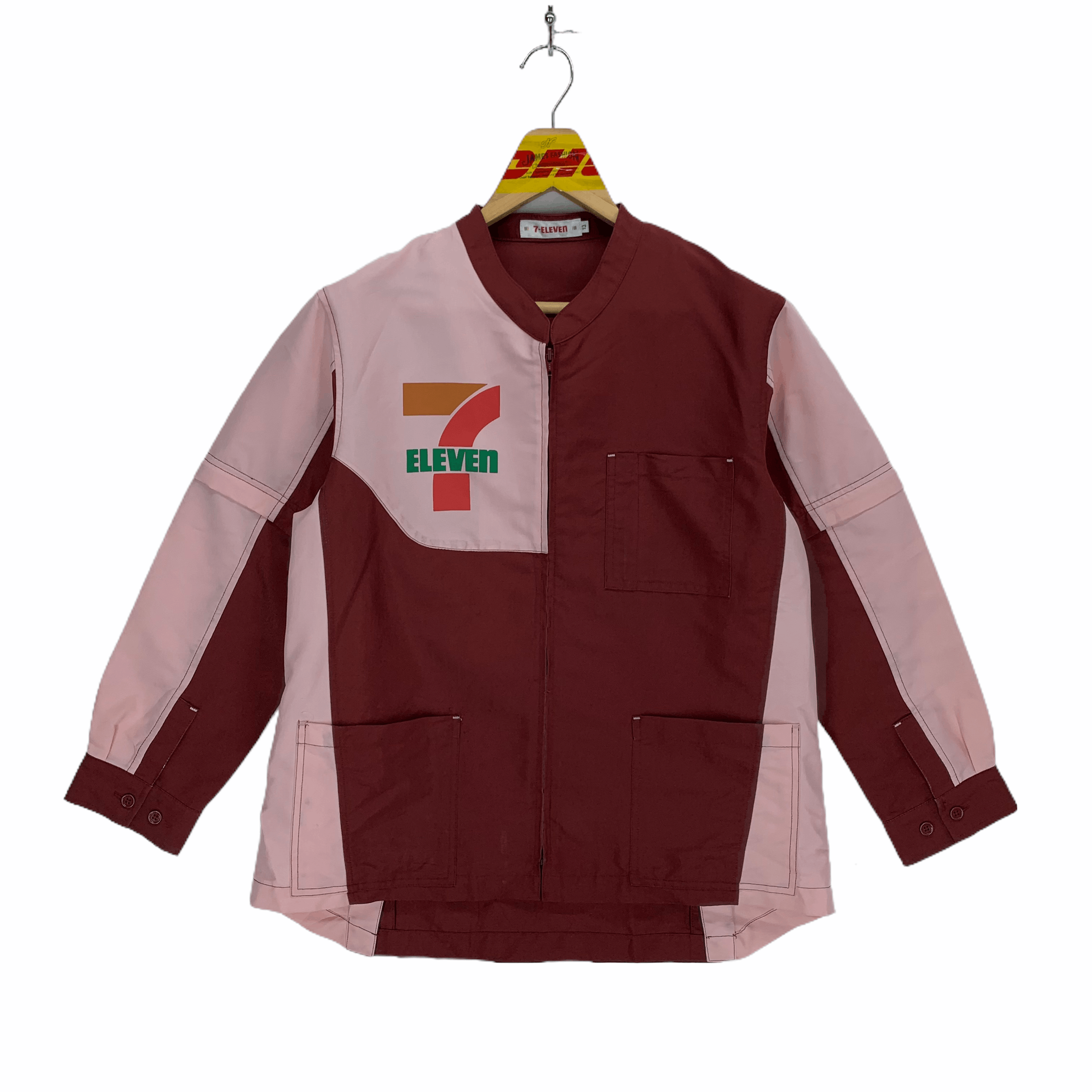 Other Vintage 7Eleven Detachable Sleeve Uniform Jacket #2989-112 Size US S / EU 44-46 / 1 - 1 Thumbnail