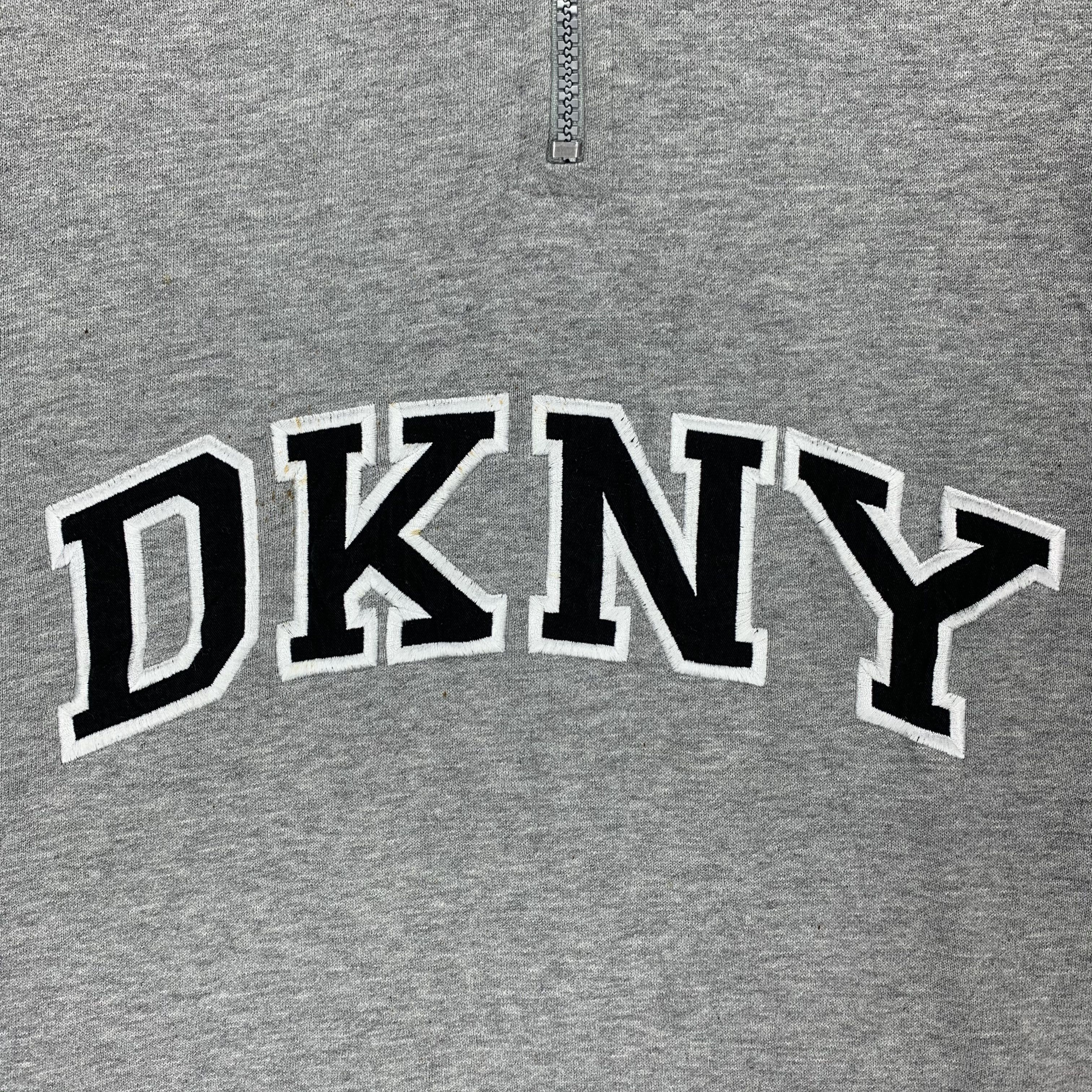 DKNY DKNY Big Logo Half Zip Turtle Neck Sweater #2974-112 Size US S / EU 44-46 / 1 - 4 Thumbnail