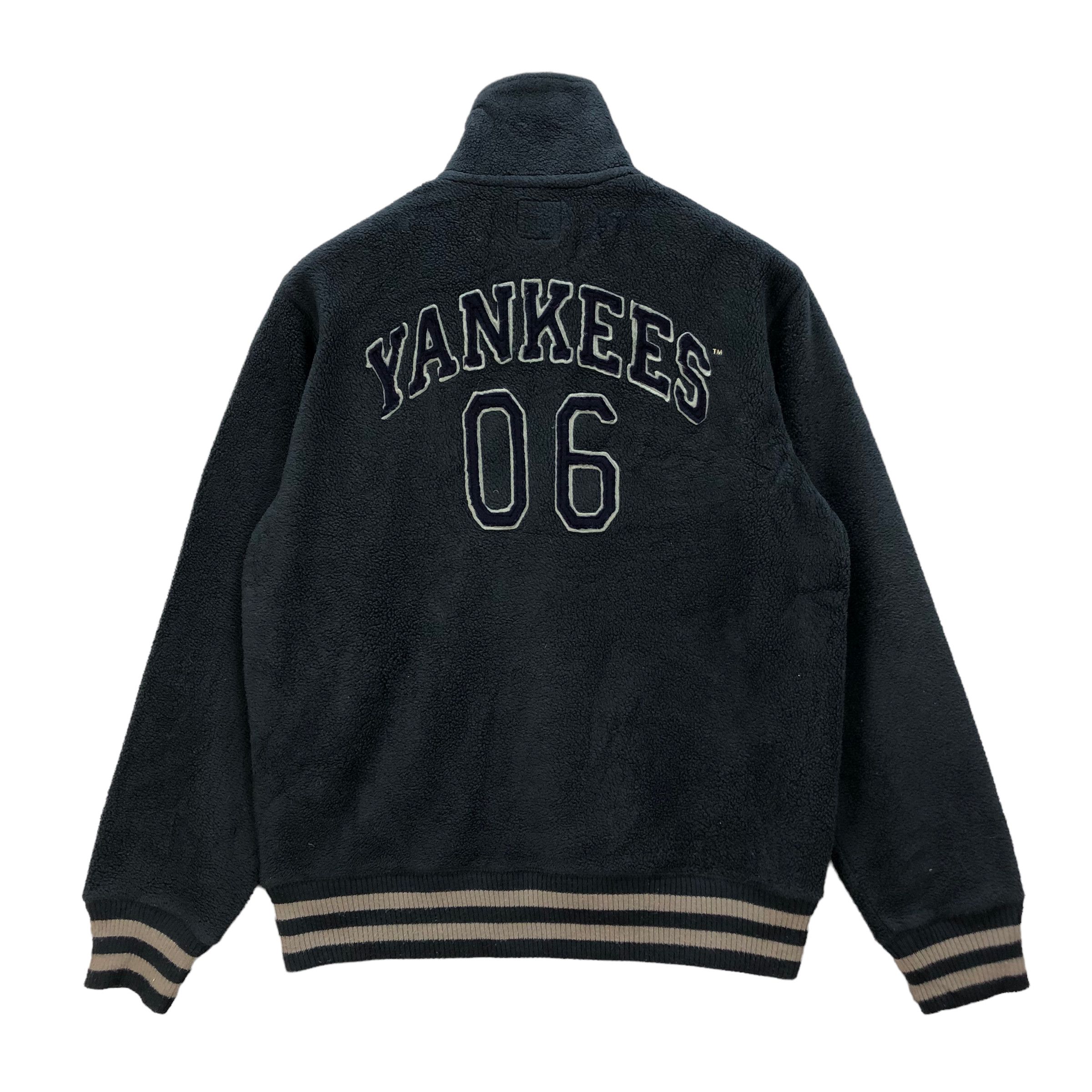 MLB MLB NY YANKEES DEEP PILE HALF ZIP FLEECE # Size US M / EU 48-50 / 2 - 10 Thumbnail
