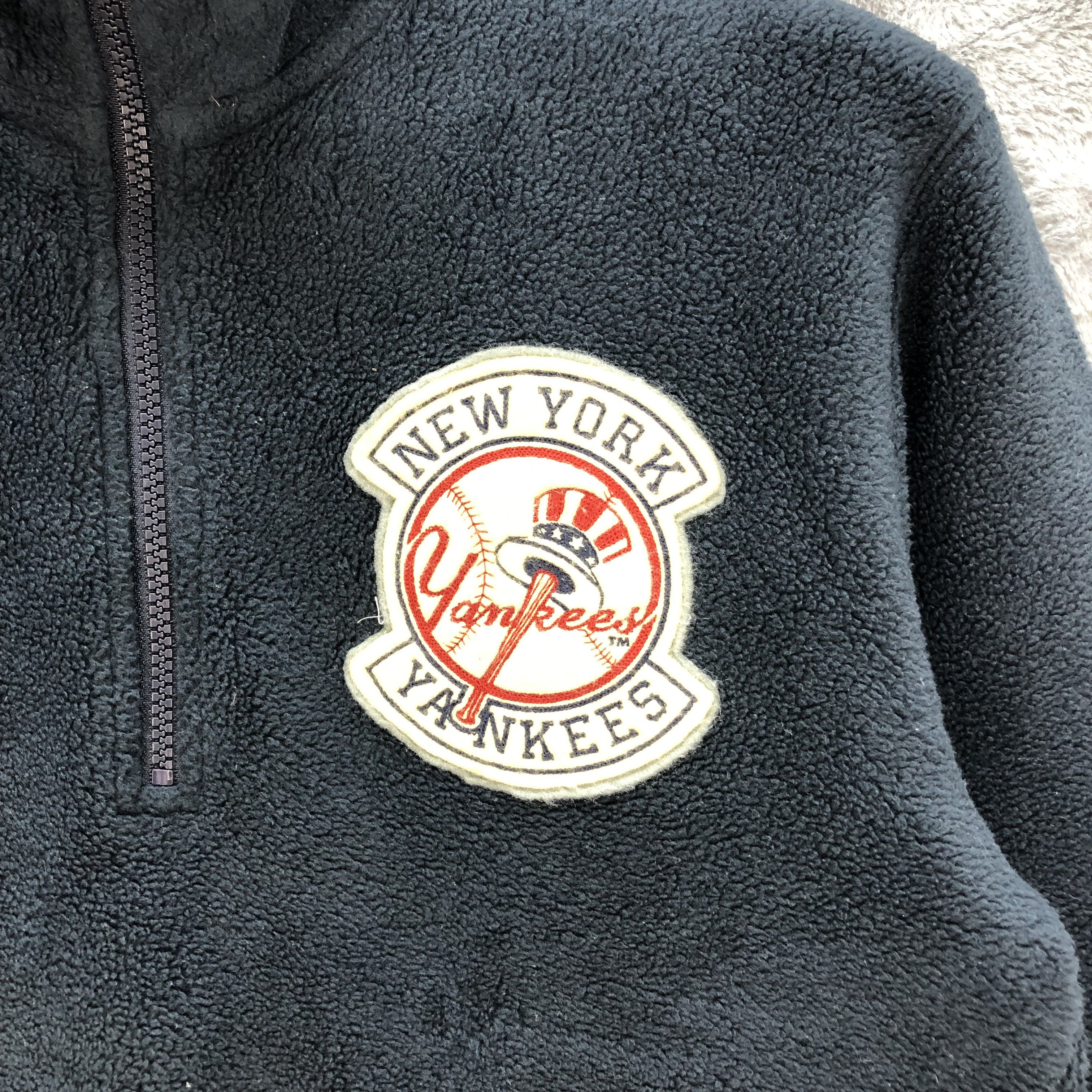 MLB MLB NY YANKEES DEEP PILE HALF ZIP FLEECE # Size US M / EU 48-50 / 2 - 3 Thumbnail